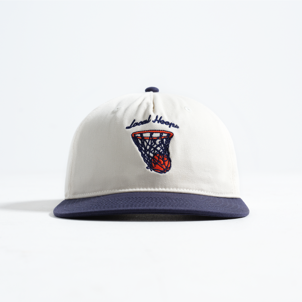 Men's New Era White/Navy Washington Wizards Throwback 2Tone