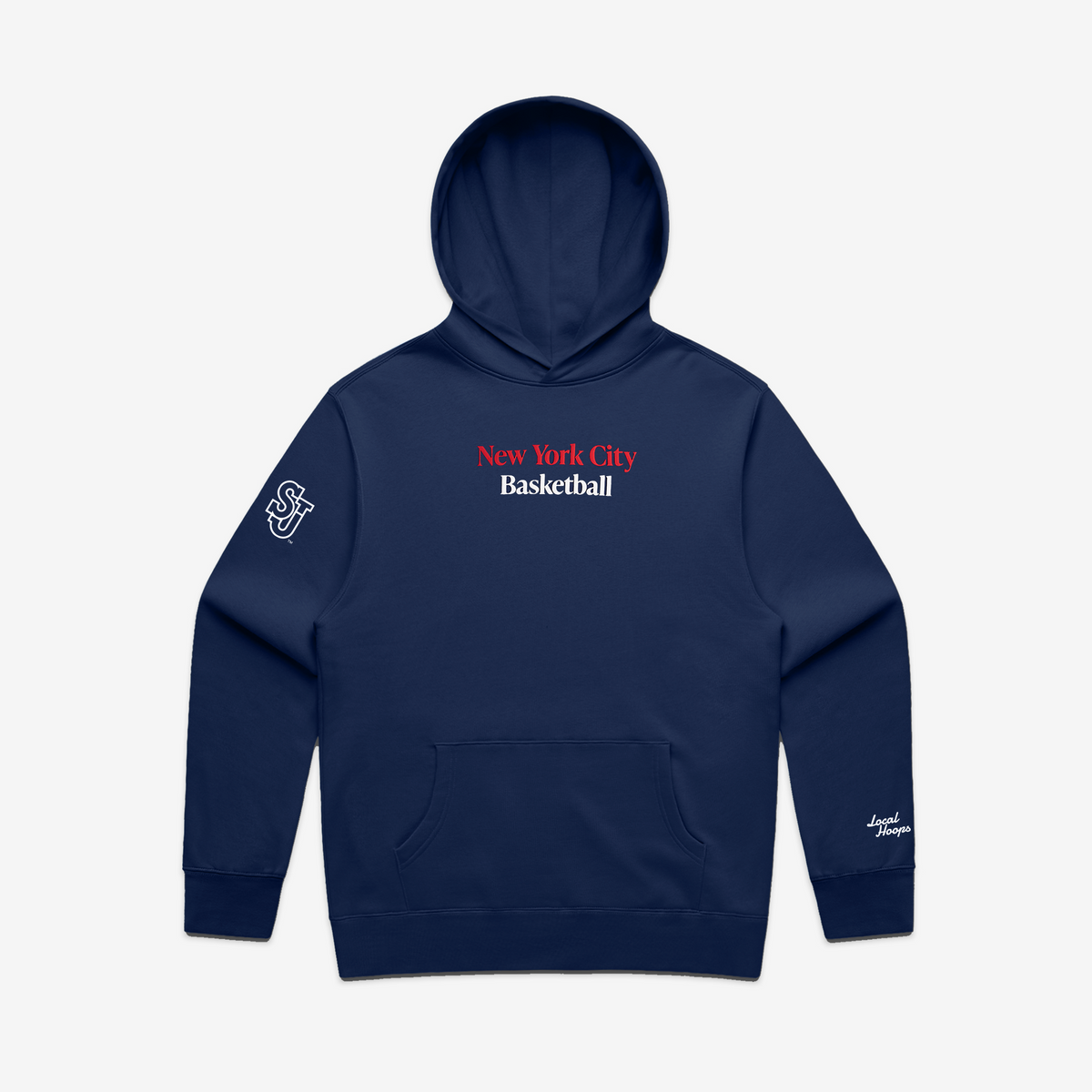 St. John's Navy NYC Basketball Hoodie – LOCAL HOOPS