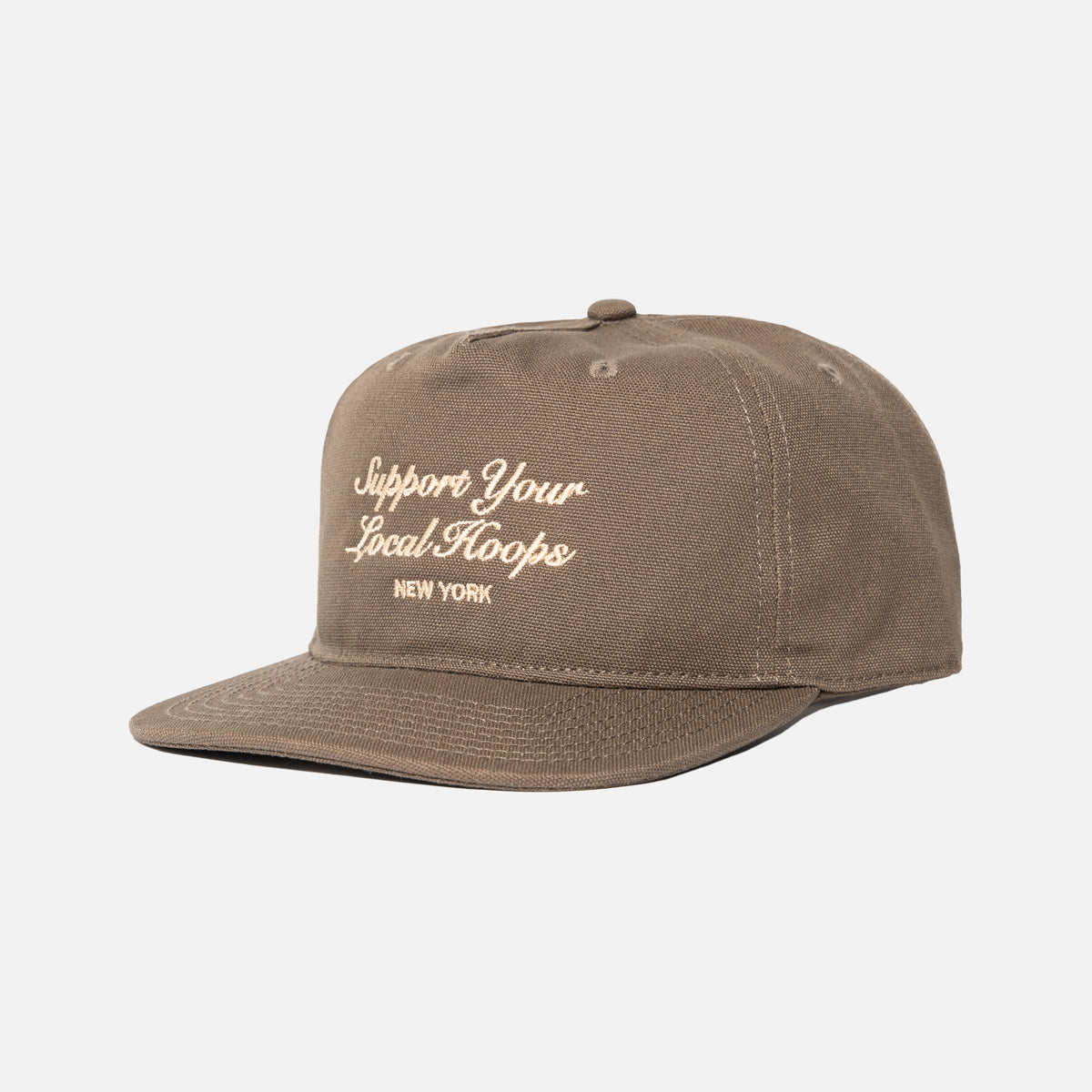 SYLH Walnut Canvas Hat – LOCAL HOOPS