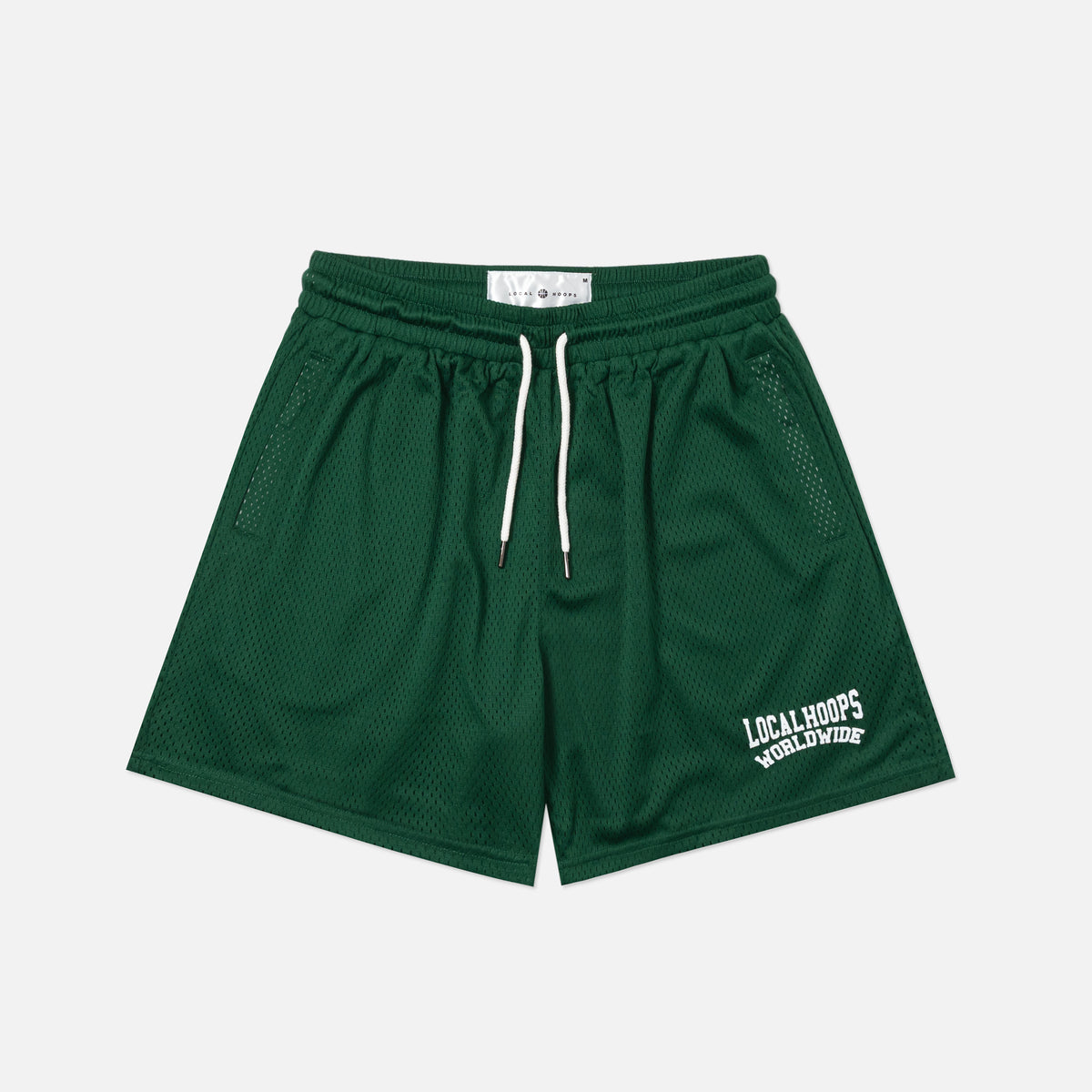 【新品】Mesh Zip Shorts (custard/green) L 新品】Mesh Zip Shorts (custard/green) L