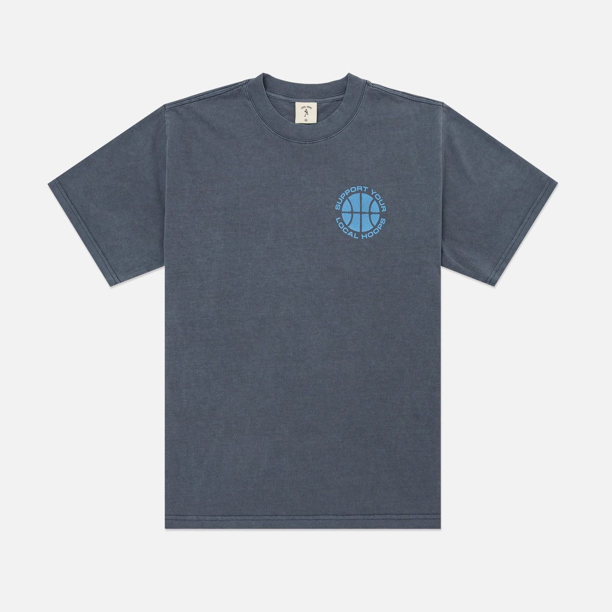 SYLH Indigo Heavy Tee – LOCAL HOOPS