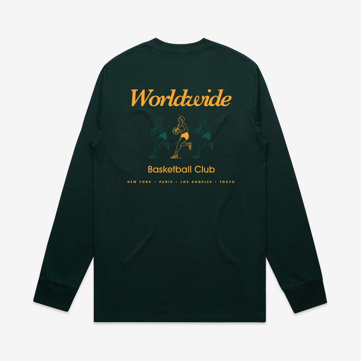 Pine Green Worldwide Basketball Club LS Tee – LOCAL HOOPS