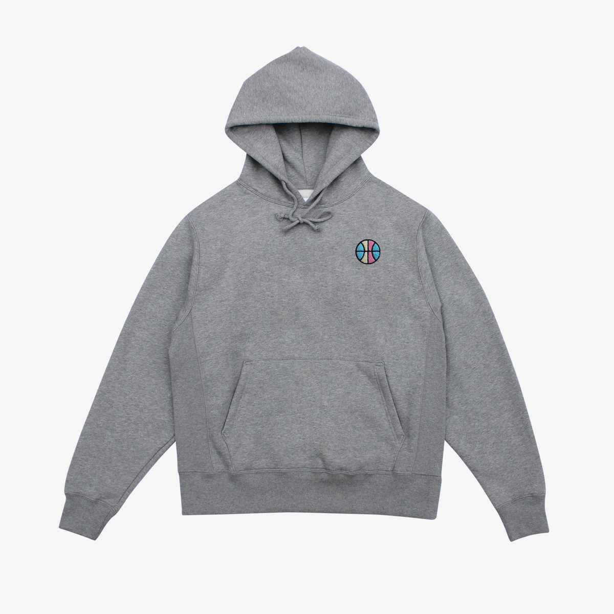 White Chenille Logo Hoodie – LOCAL HOOPS