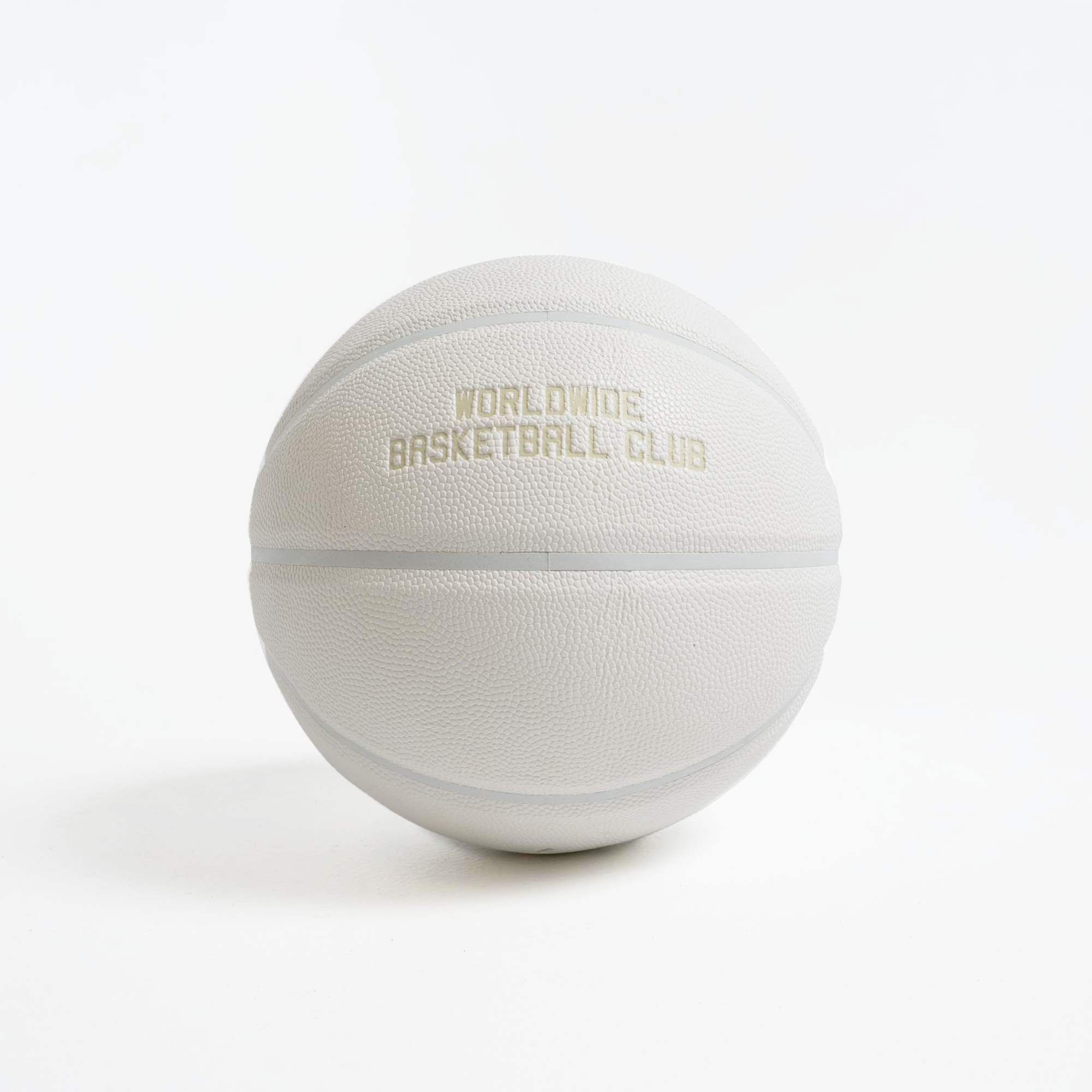 White Worldwide BBall Club Basketball