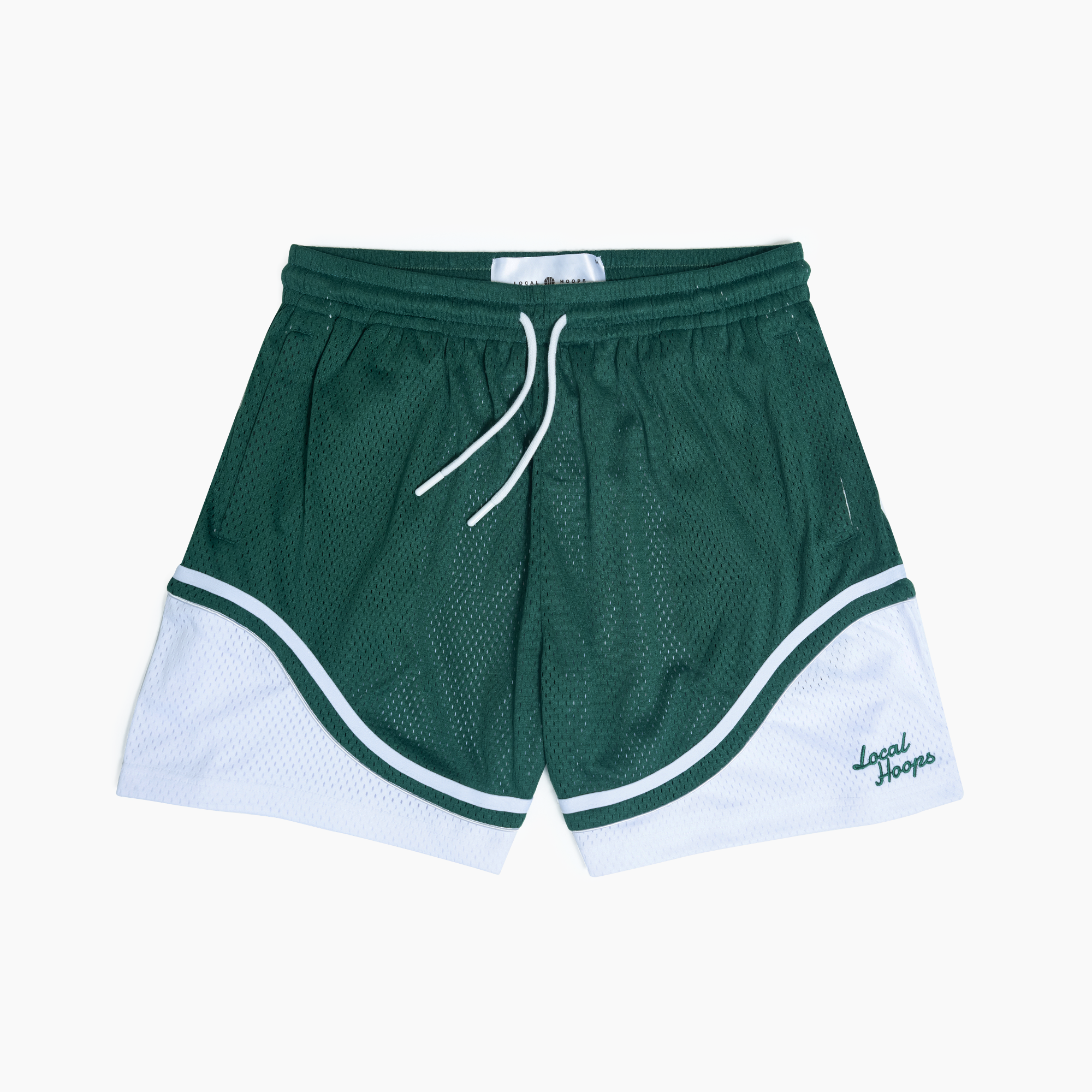 Hunter Green Two-Tone Game Shorts