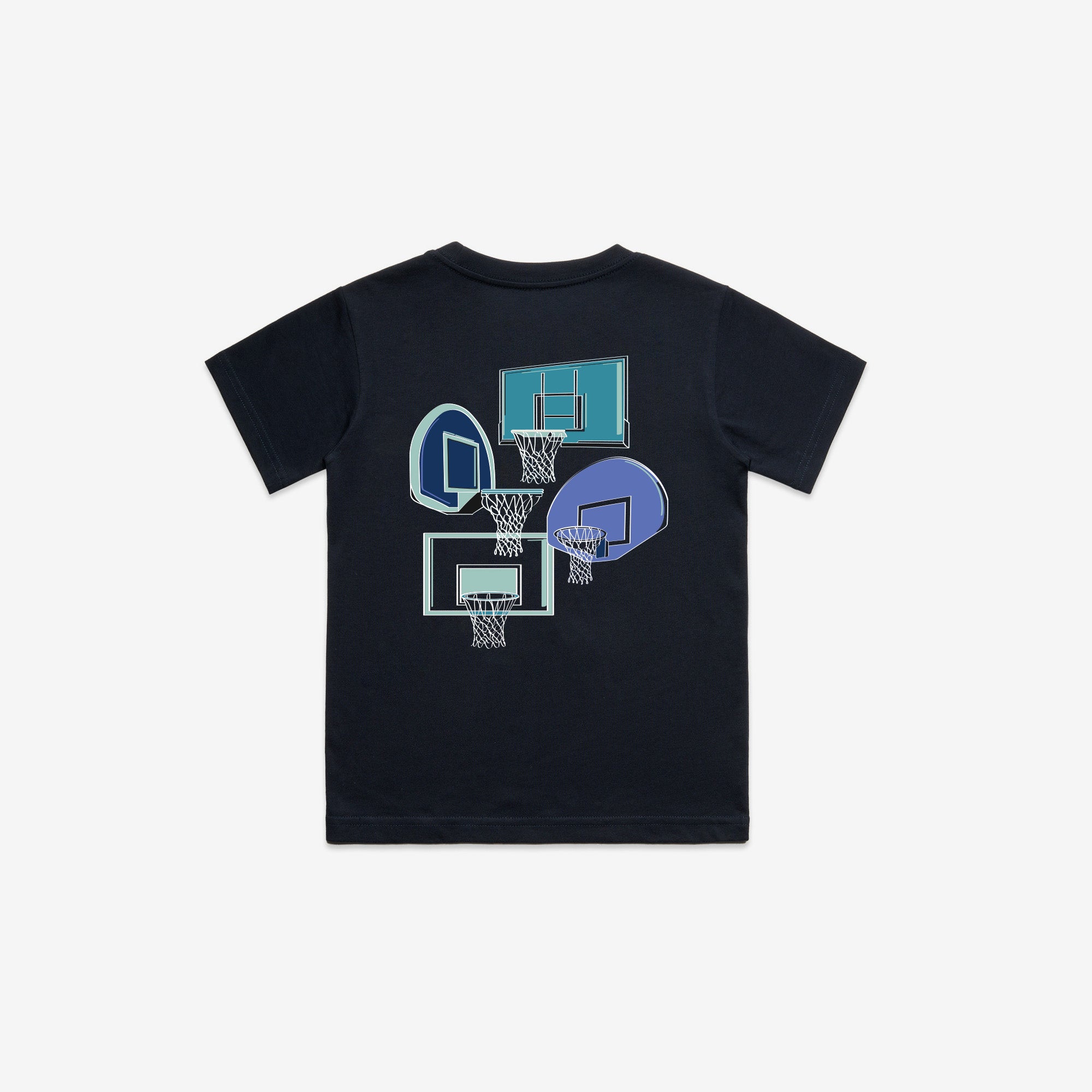 Kids Bucket Tee Navy