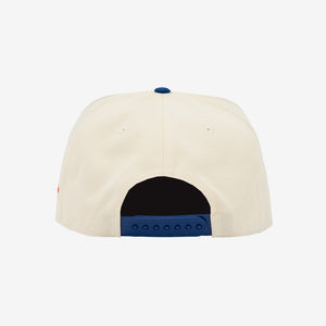 Orange and Royal New York Basketball Hat