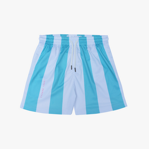 Striped Blue Game Shorts