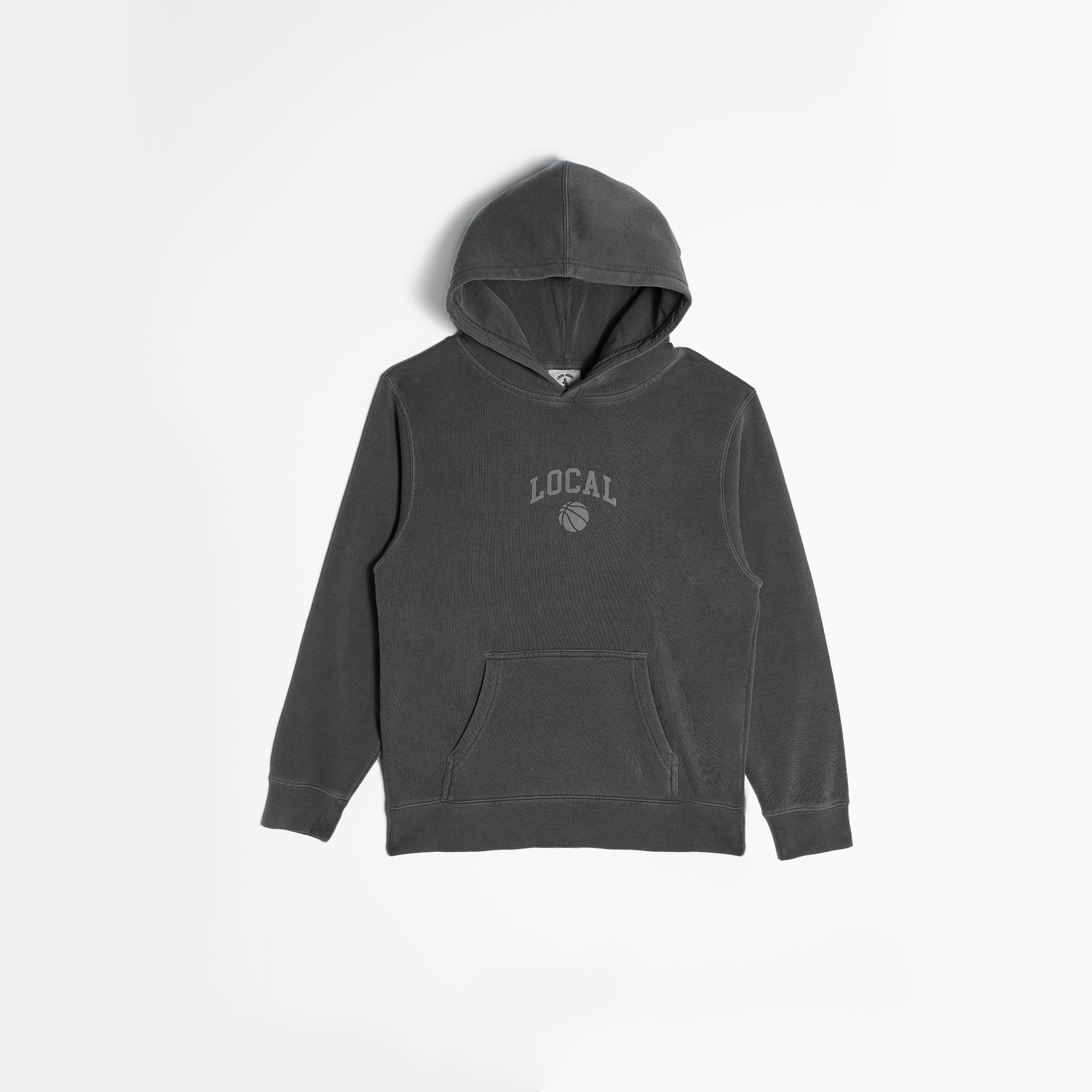 Kids Tonal Black Local Hoodie