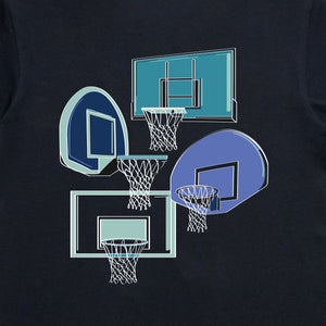 Kids Bucket Tee Navy