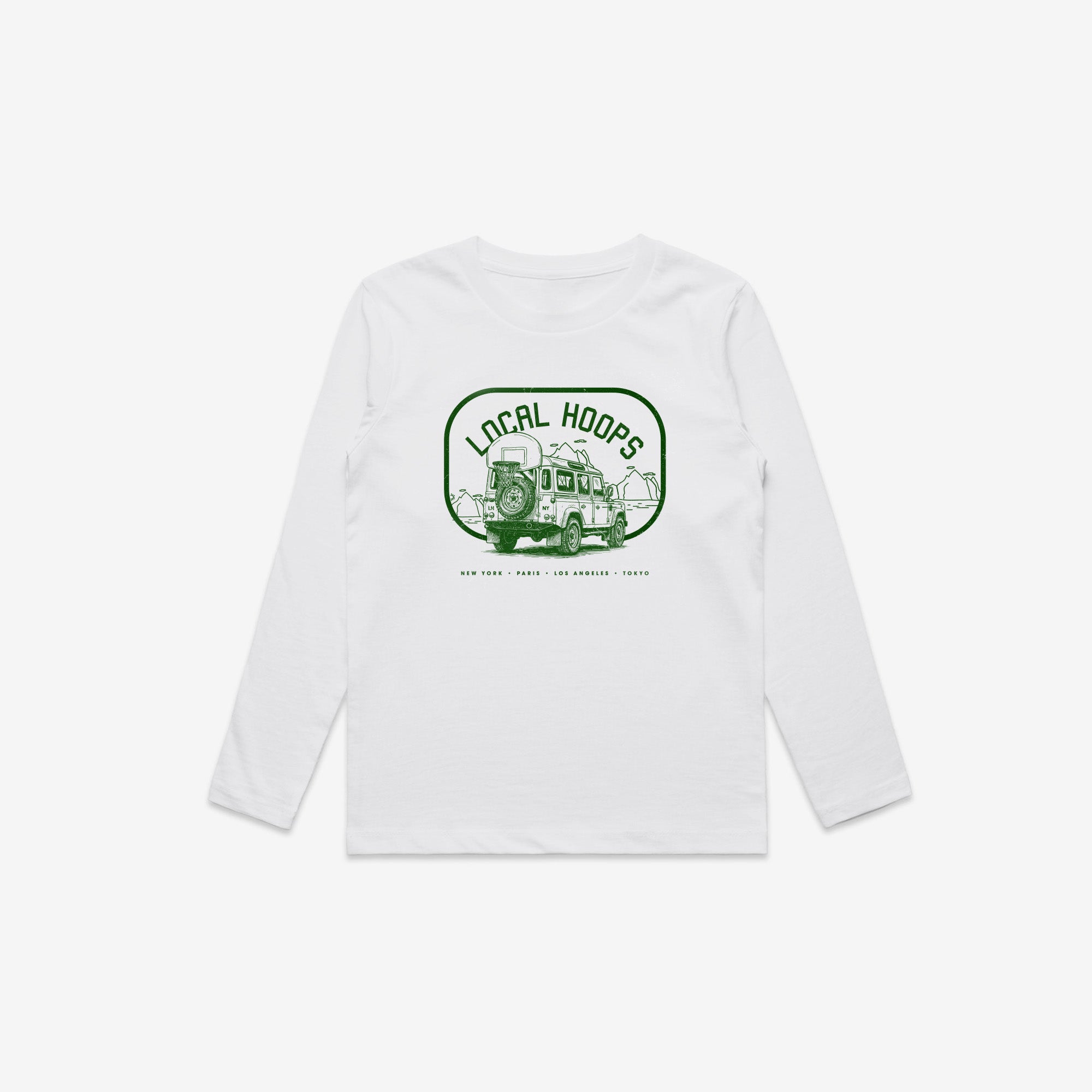 Kids The Explorer LS Tee Cream