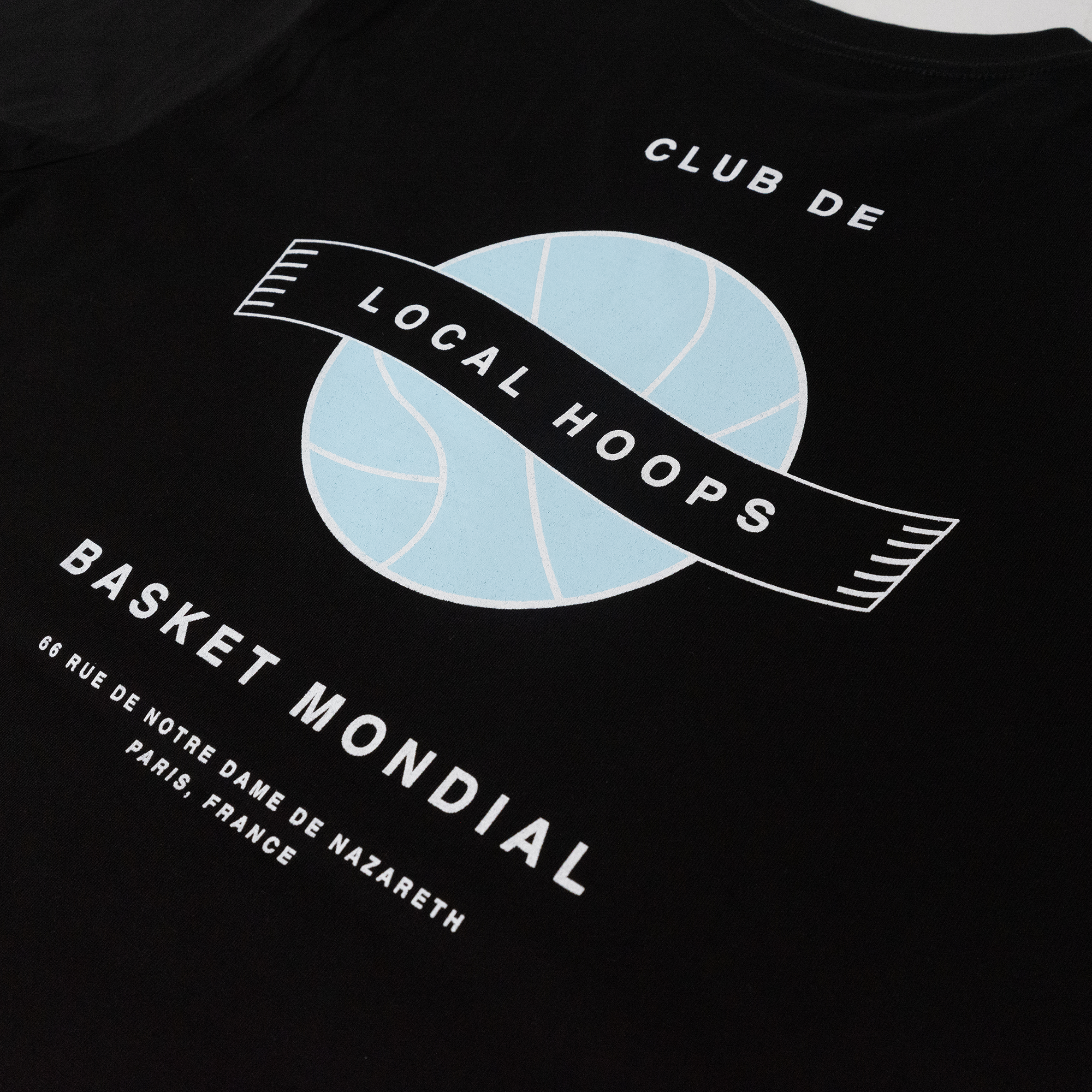 Paris Worldwide Basketball Club Tee