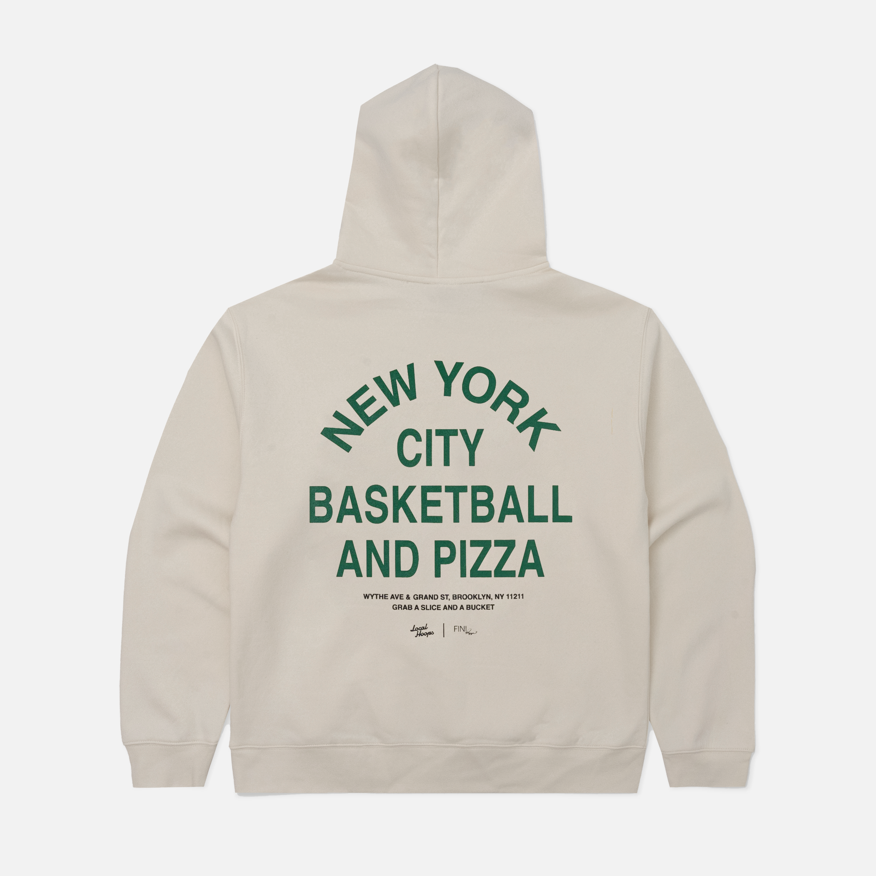 Fini Hoops Cream Hoodie