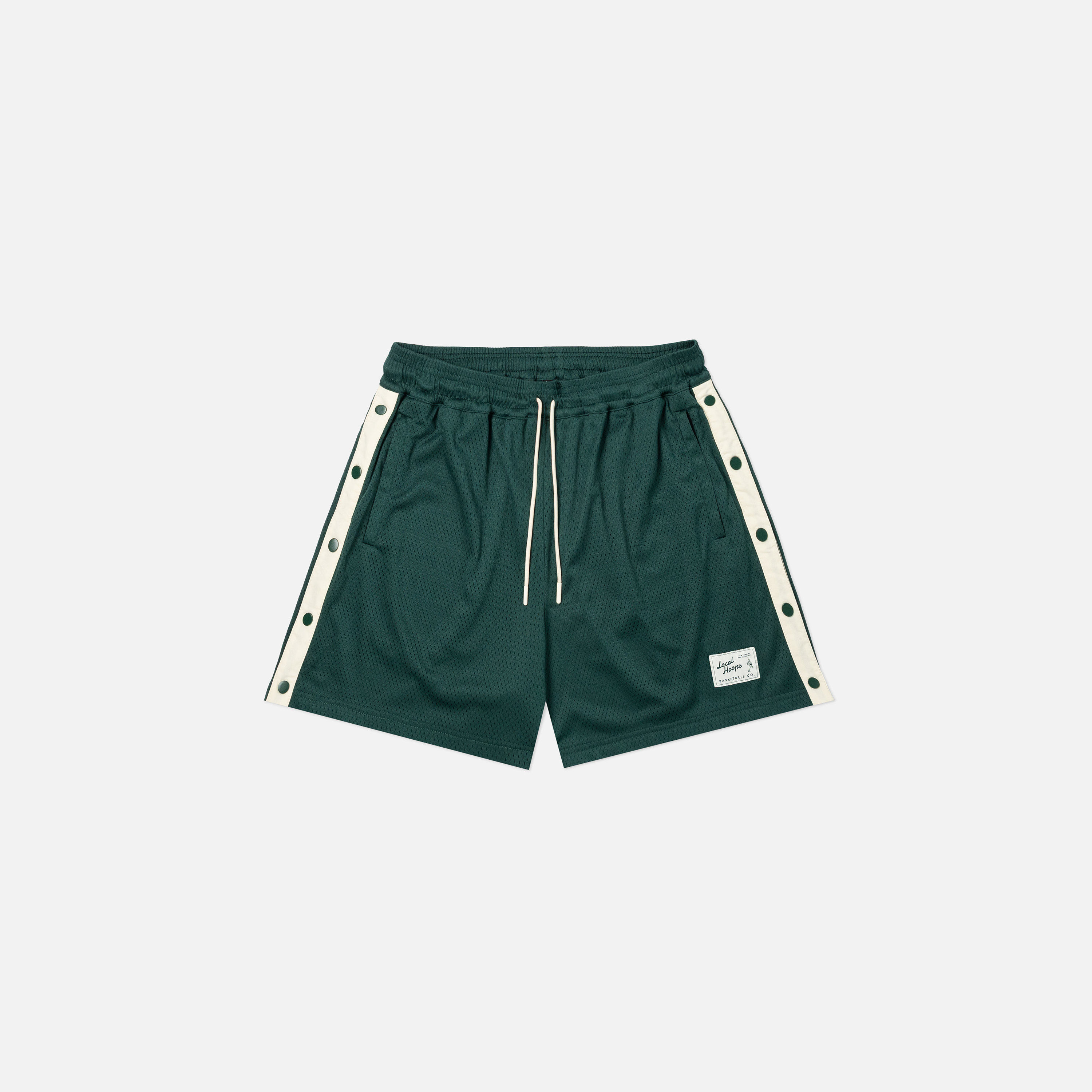 Kids Tearaway Shorts Pine Green