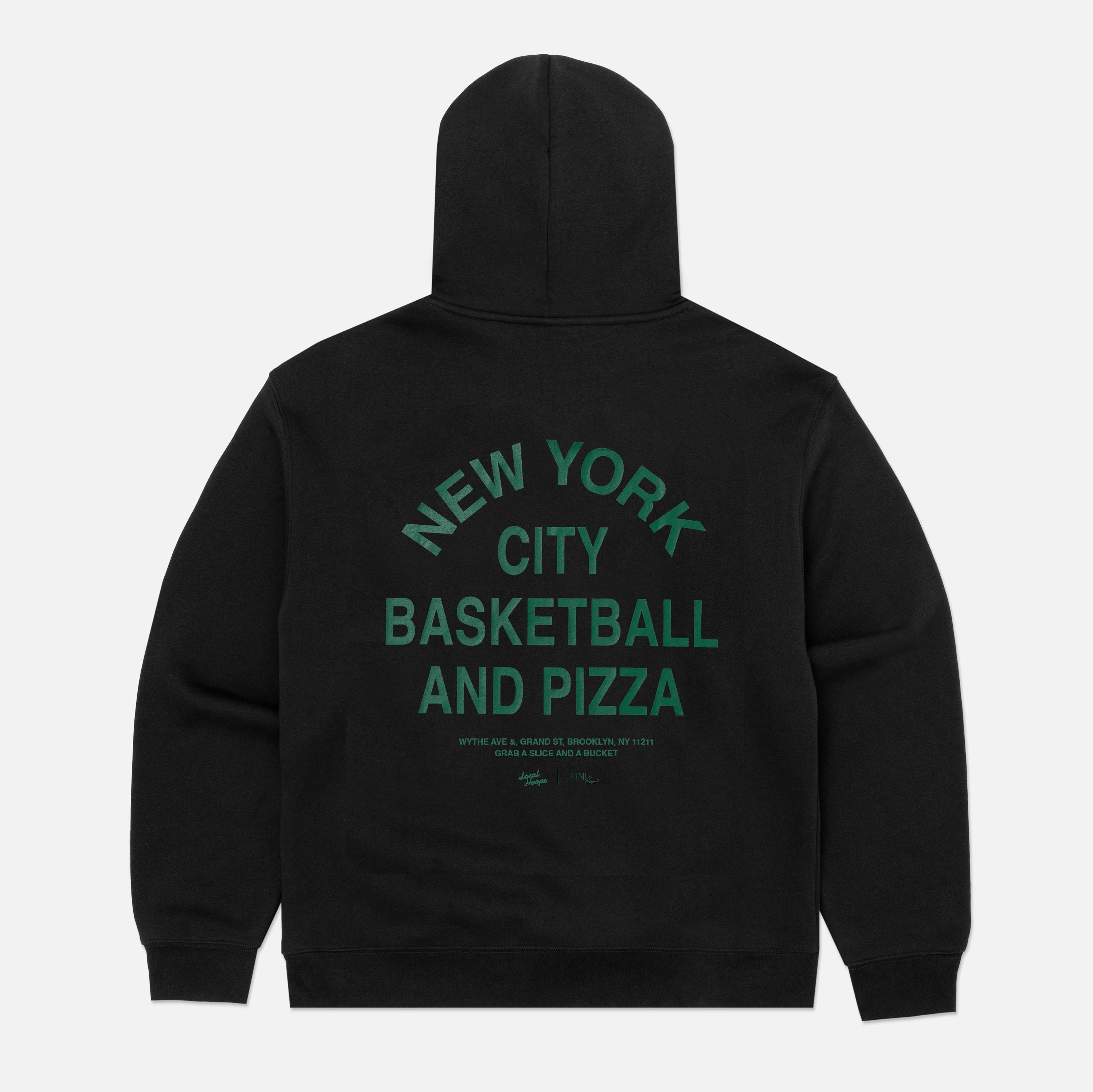 Fini Hoops Black Hoodie – LOCAL HOOPS