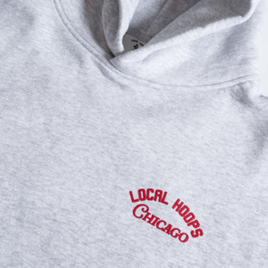 Chicago Basketball Heather Gray Hoodie