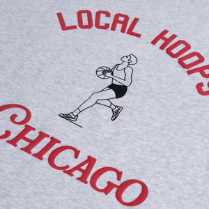 Chicago Basketball Heather Gray Hoodie