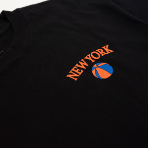 Kids Black New York Basketball Club Tee