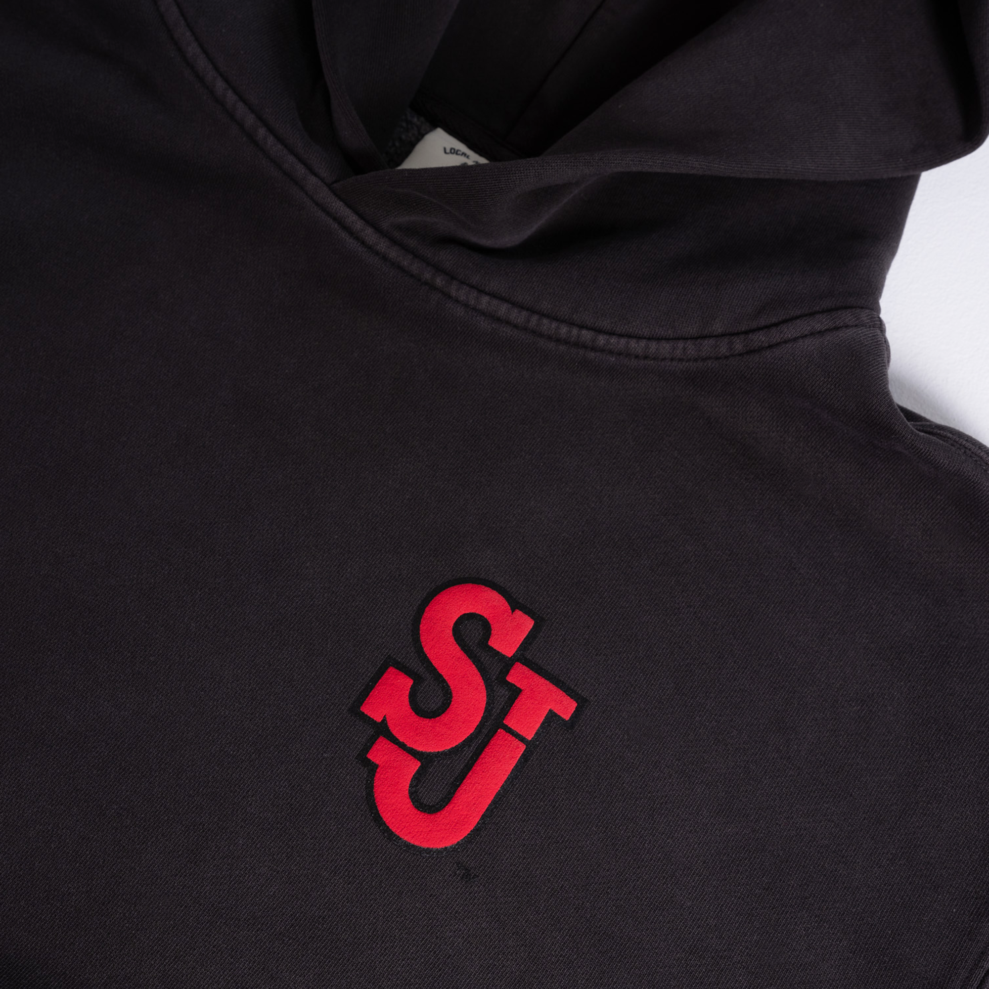 St. John's Faded Black NYC Basketball Hoodie