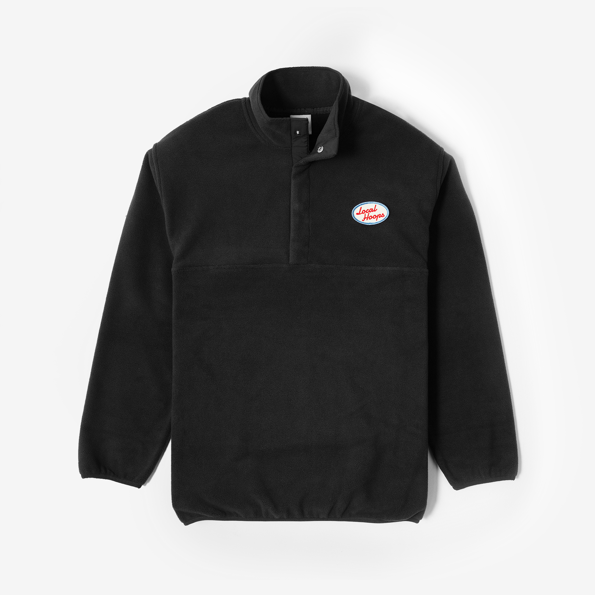 Black Fleece Pullover - Main Image