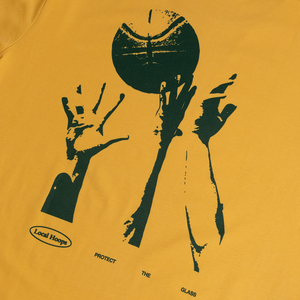 Protect The Glass Tee Sunset Yellow