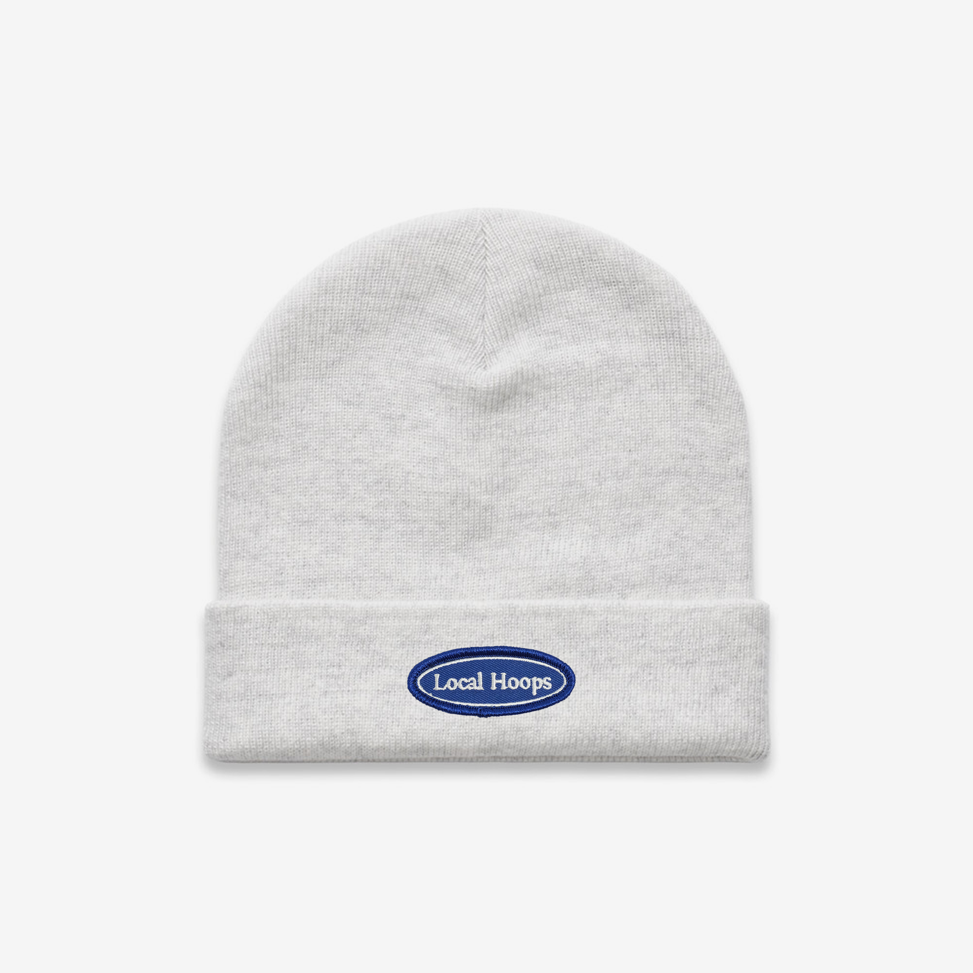 Heather Gray Patch Logo Beanie