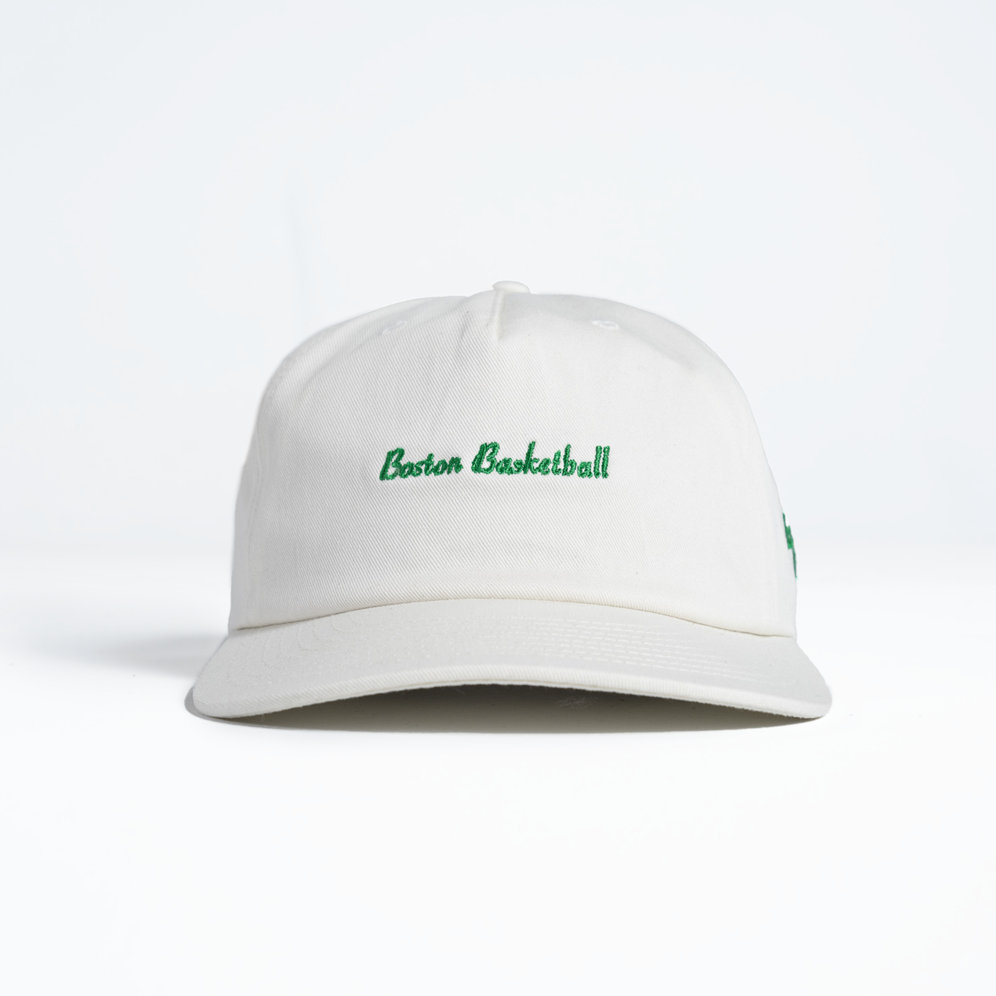 Cream Boston Basketball Hat