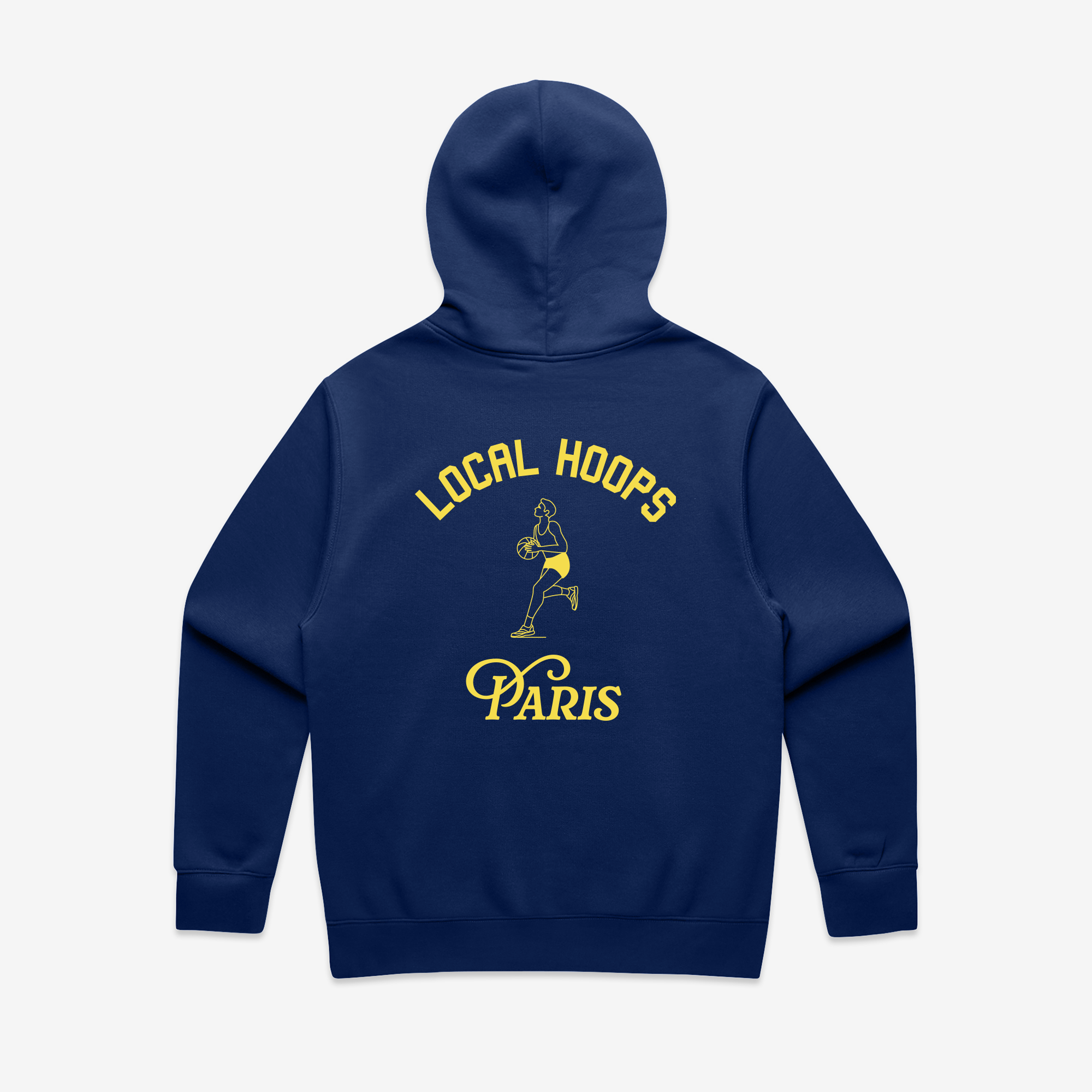 Blue Local Hoops Paris Hoodie