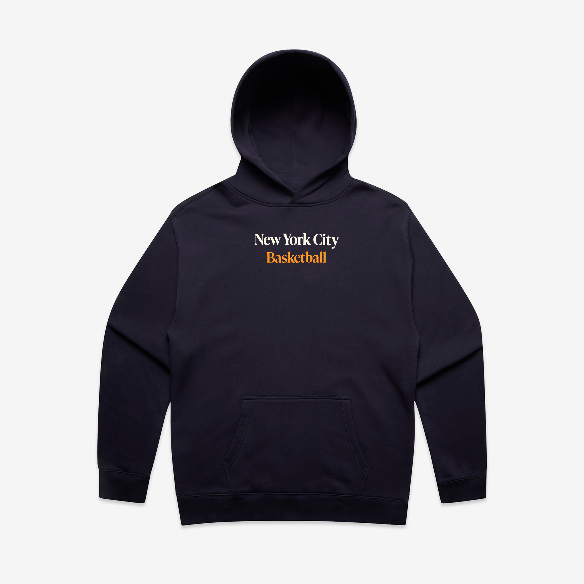 Blue NYC Basketball Hoodie