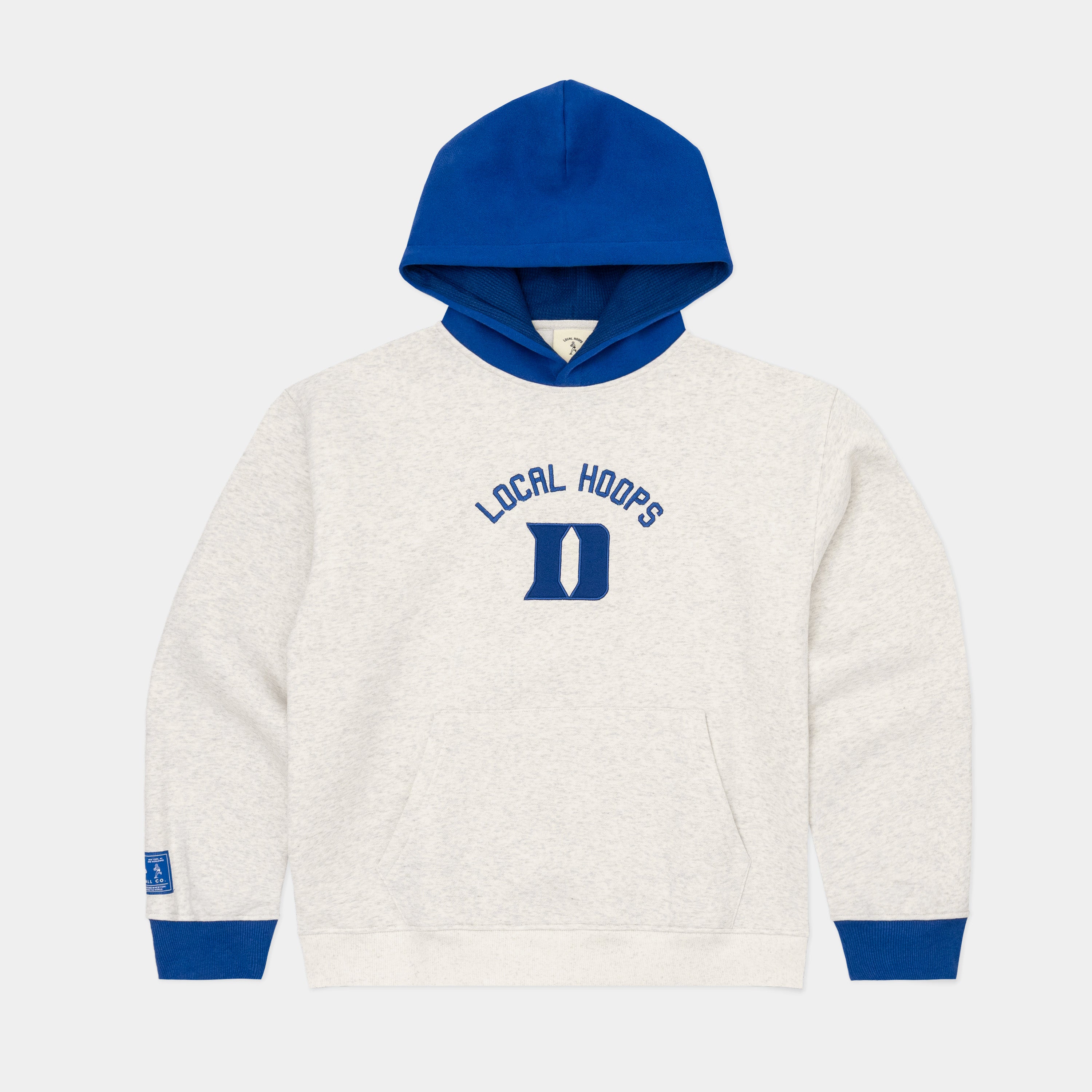 Duke Heather Two Tone Hoodie