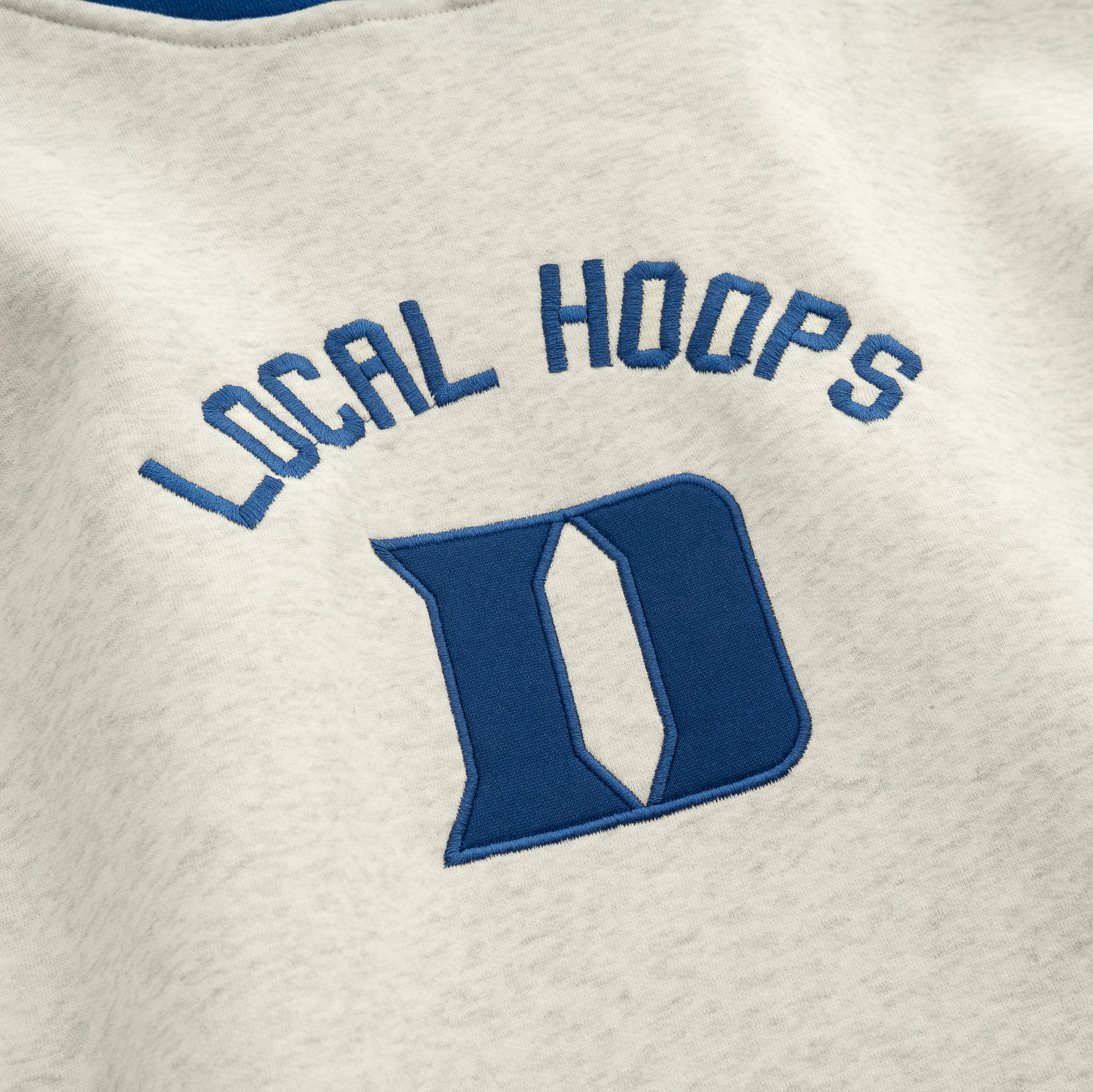 Kids Duke Heather Two Tone Hoodie