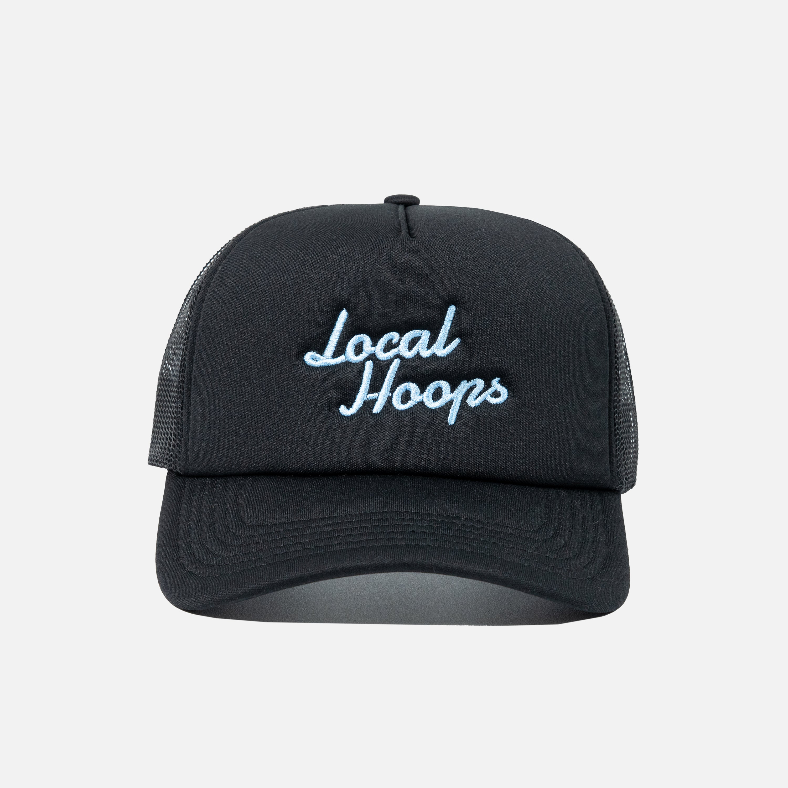 Local Hoops Black Trucker Hat – LOCAL HOOPS