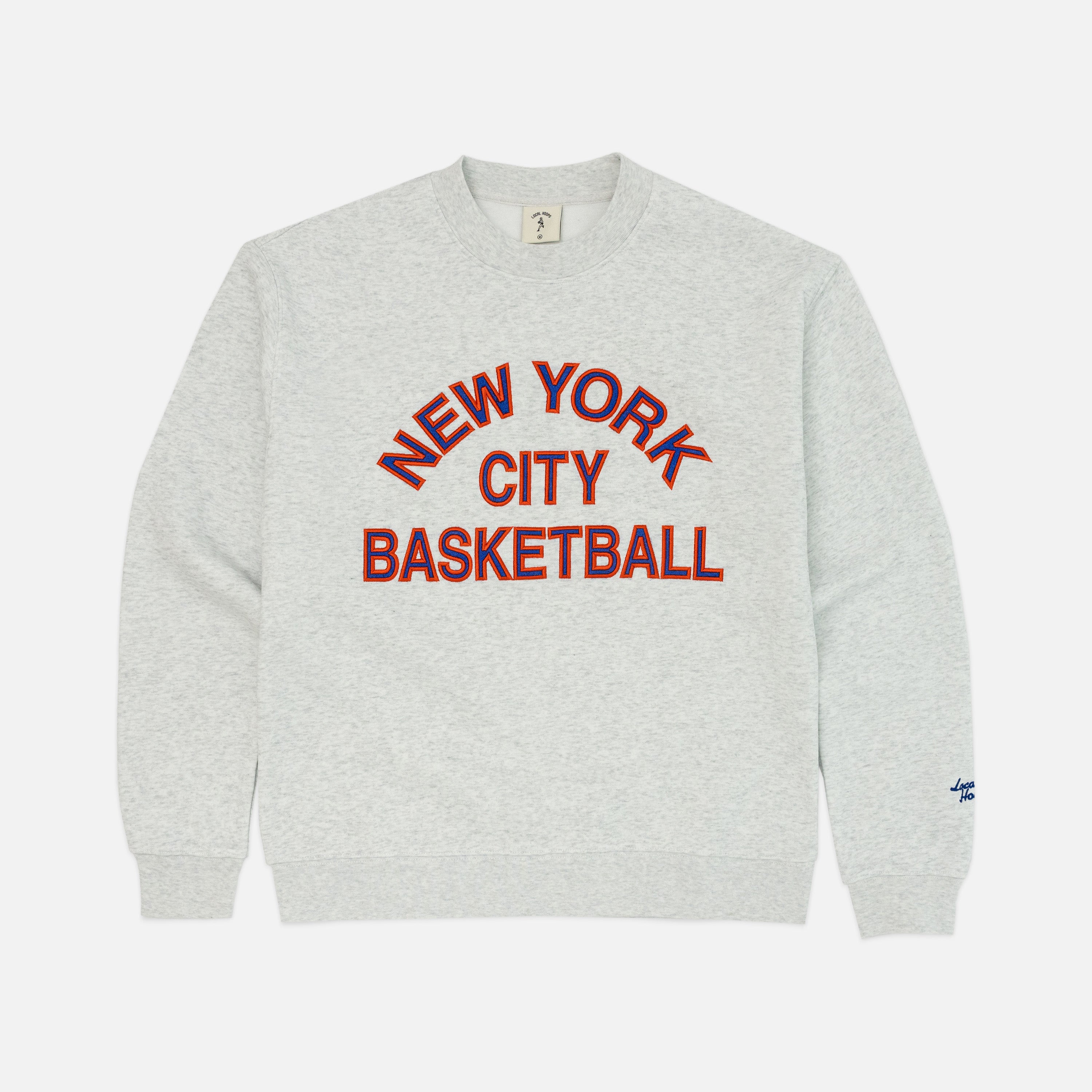 NYC Basketball Heather Crewneck
