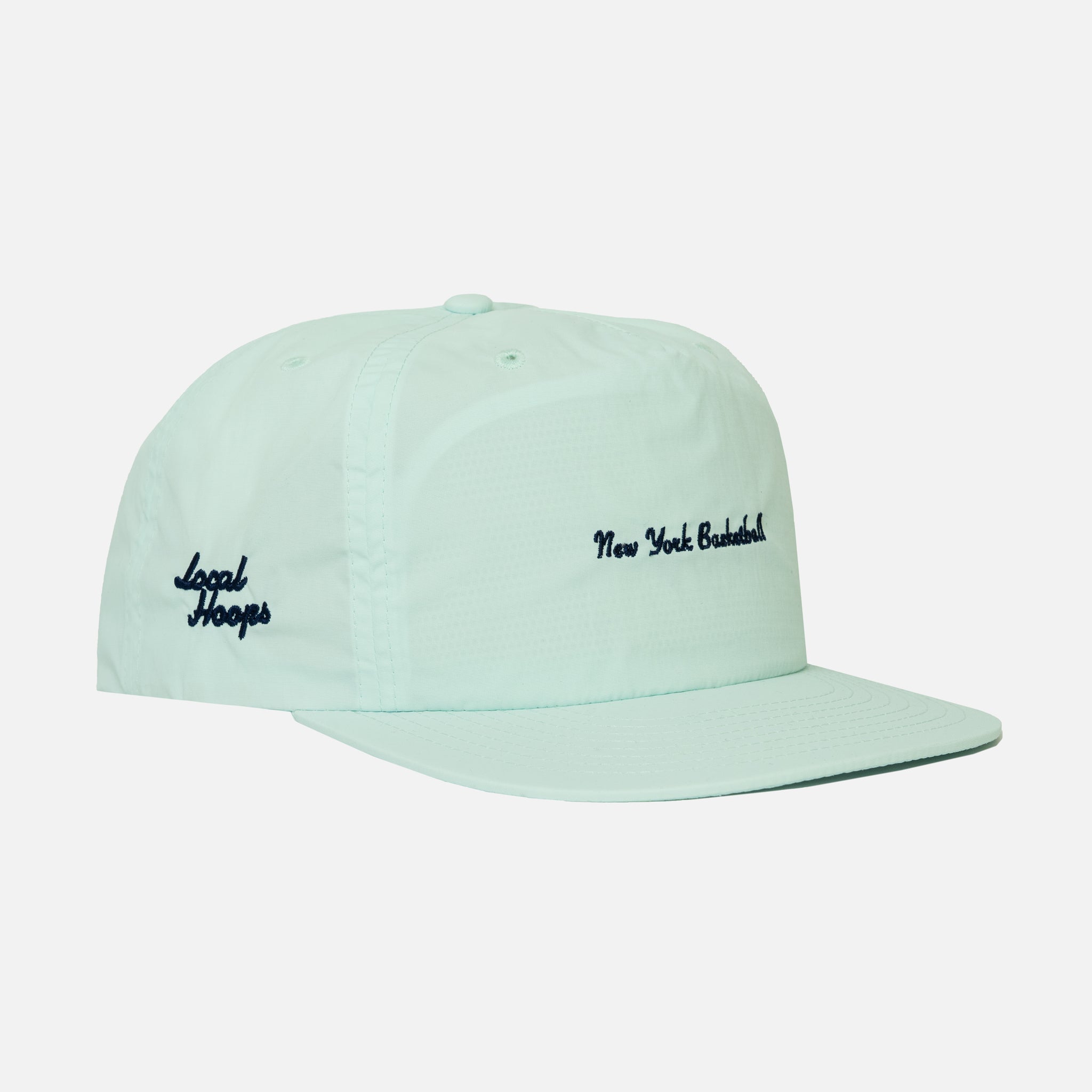 Seafoam & Navy New York Basketball Hat
