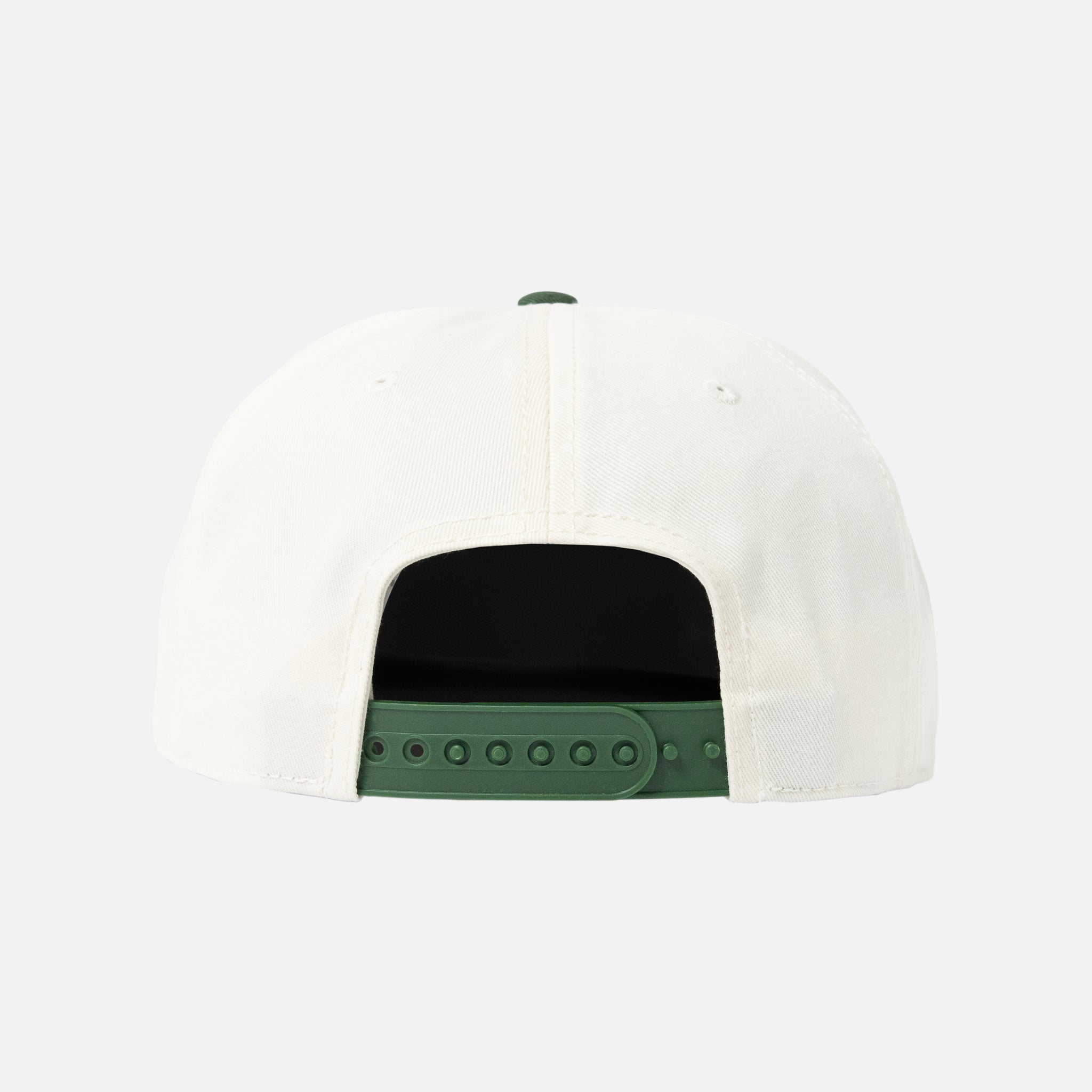 Two Tone Pine Green Script Logo Hat
