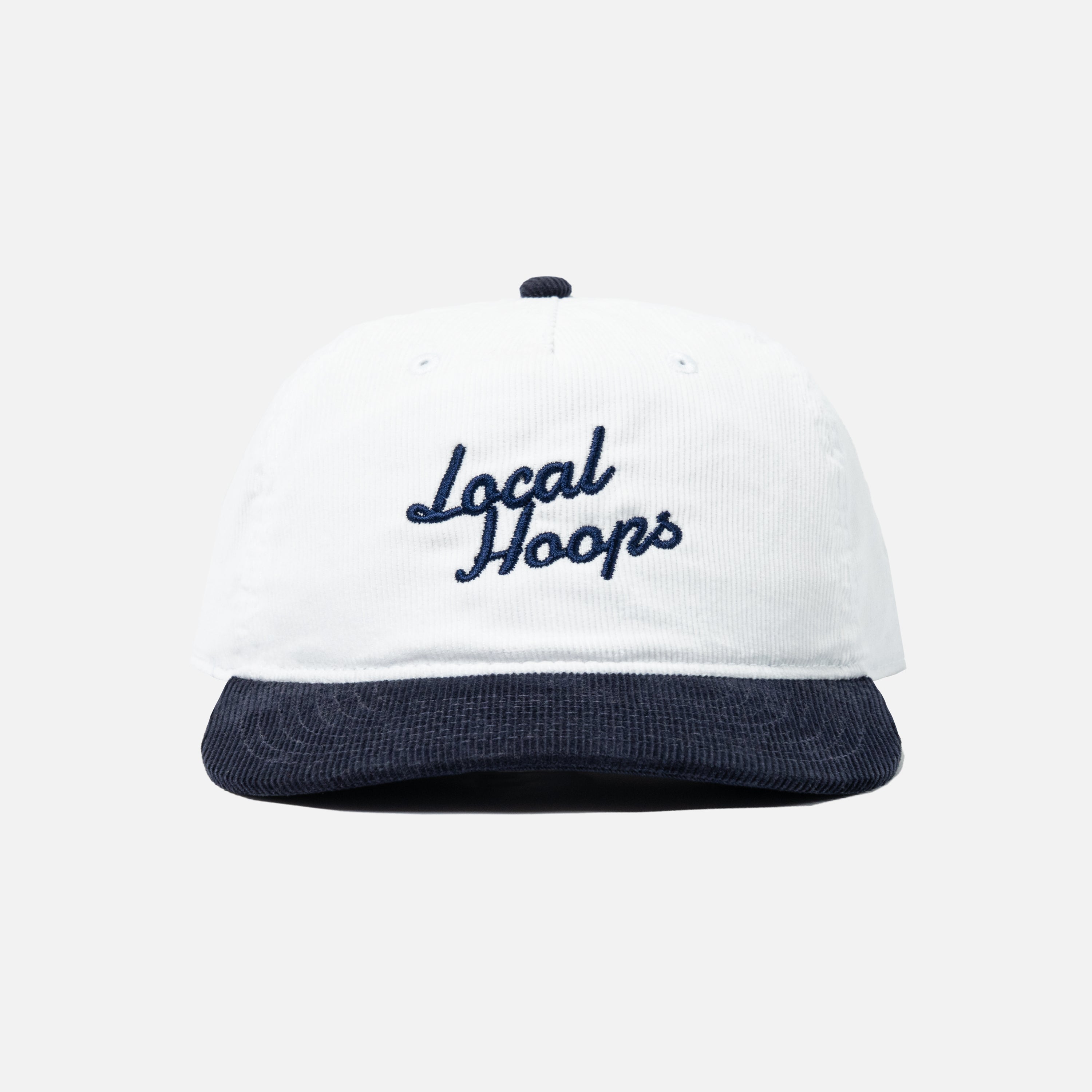 Classic White Corduroy Hat