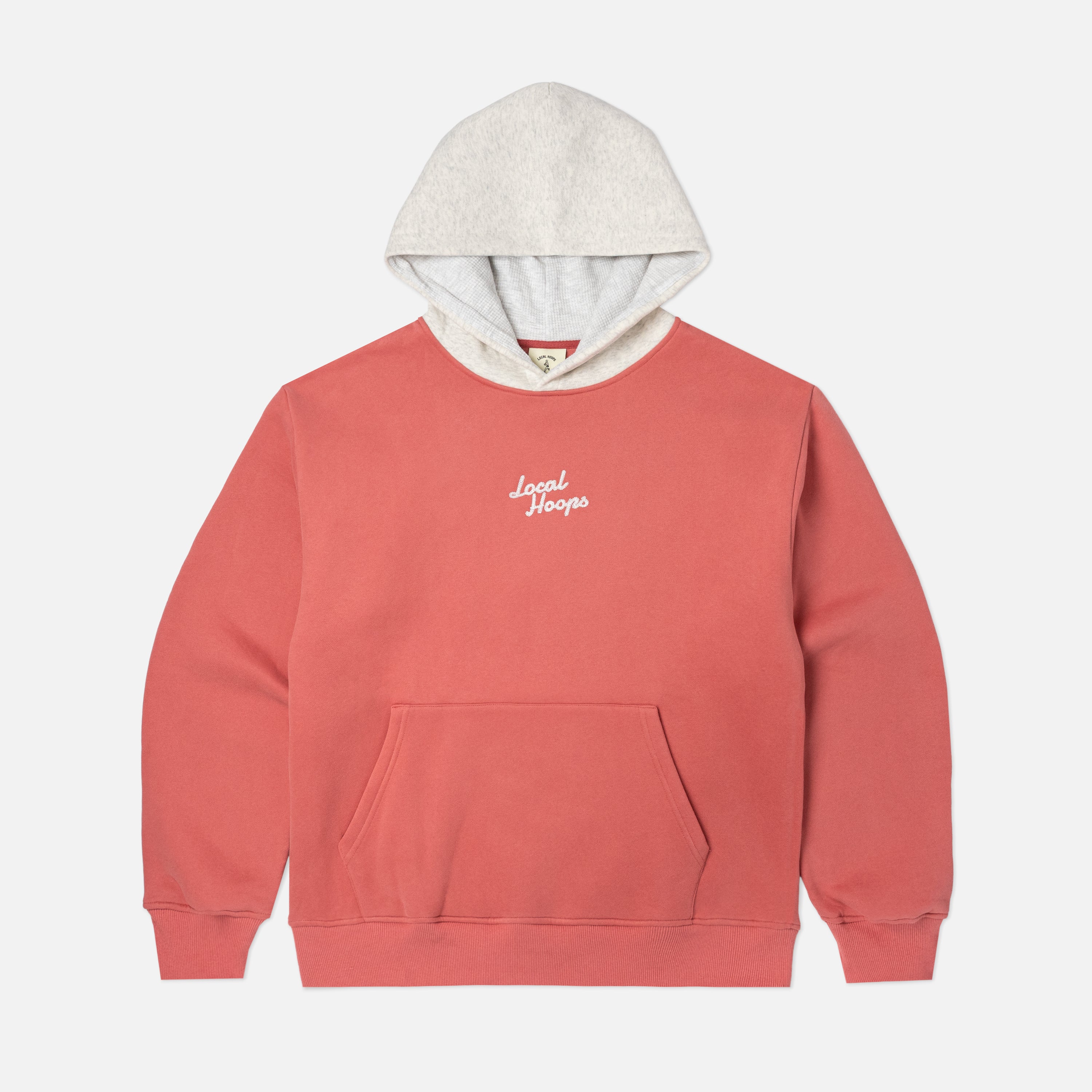Two Tone Coral Hoodie