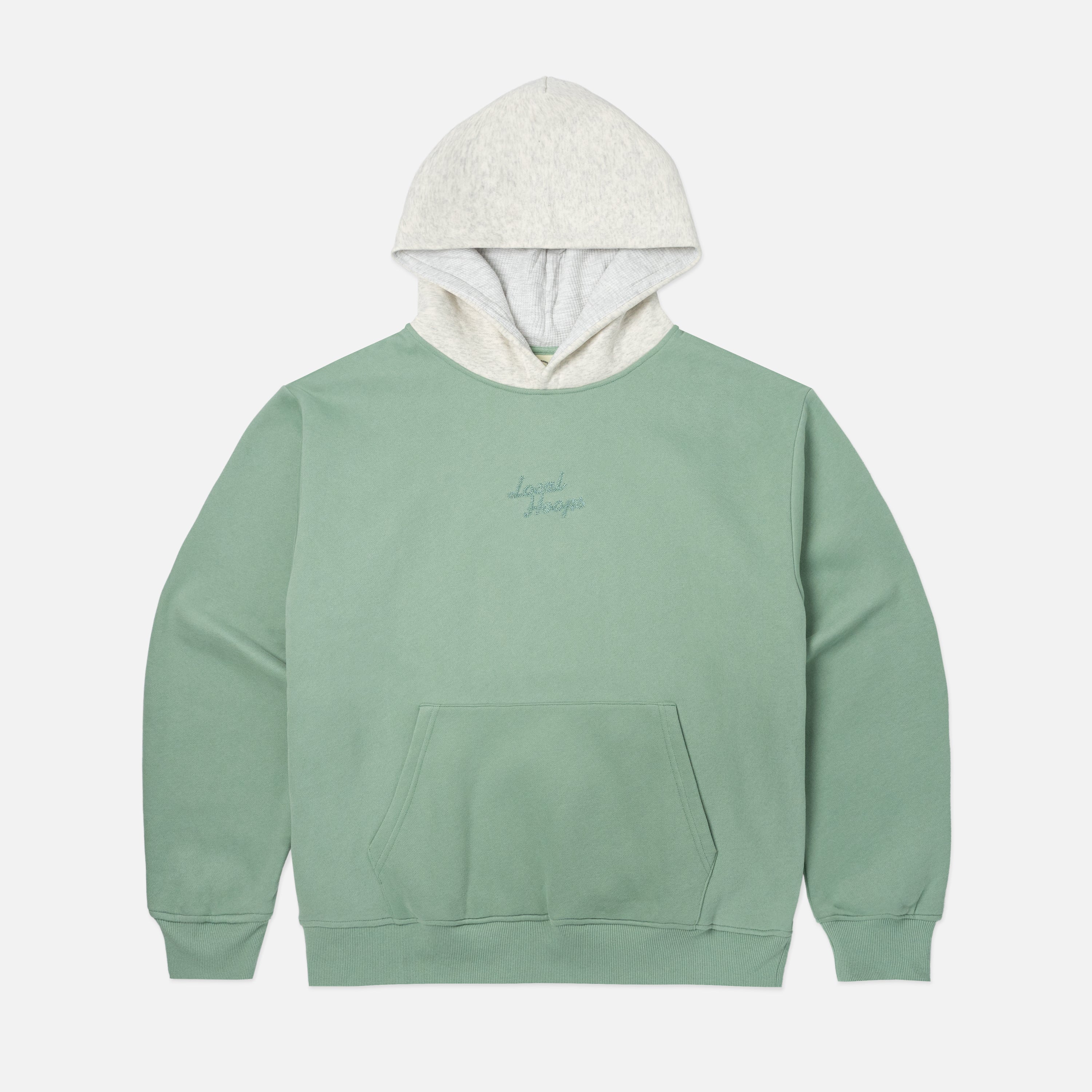 Two Tone Sage Hoodie
