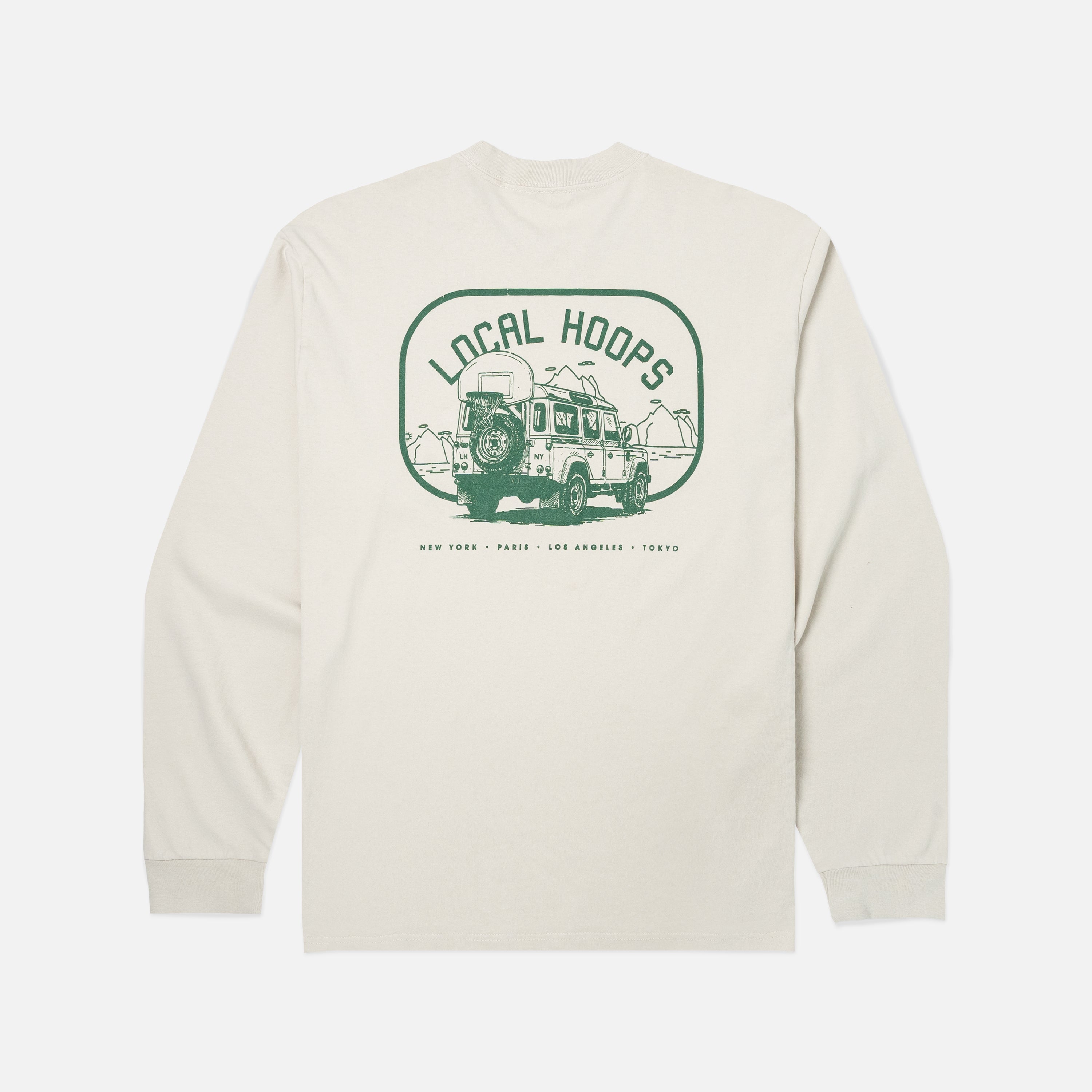 The Explorer LS Tee Cream