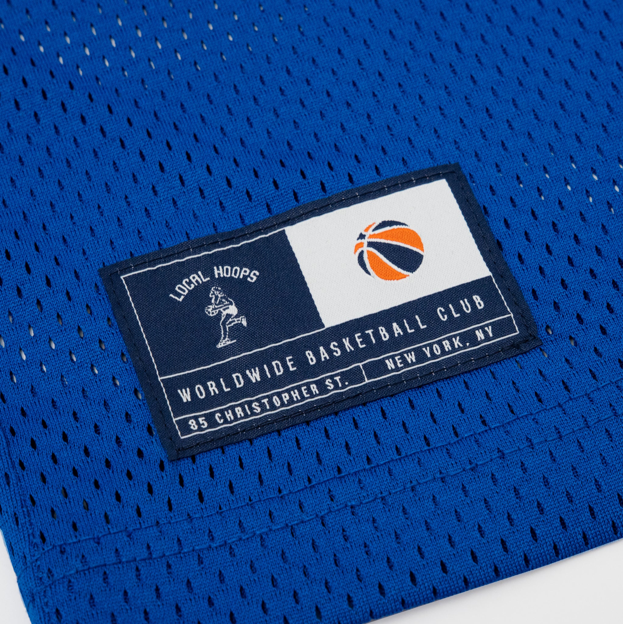 Blue New York Basketball Shooting Shirt