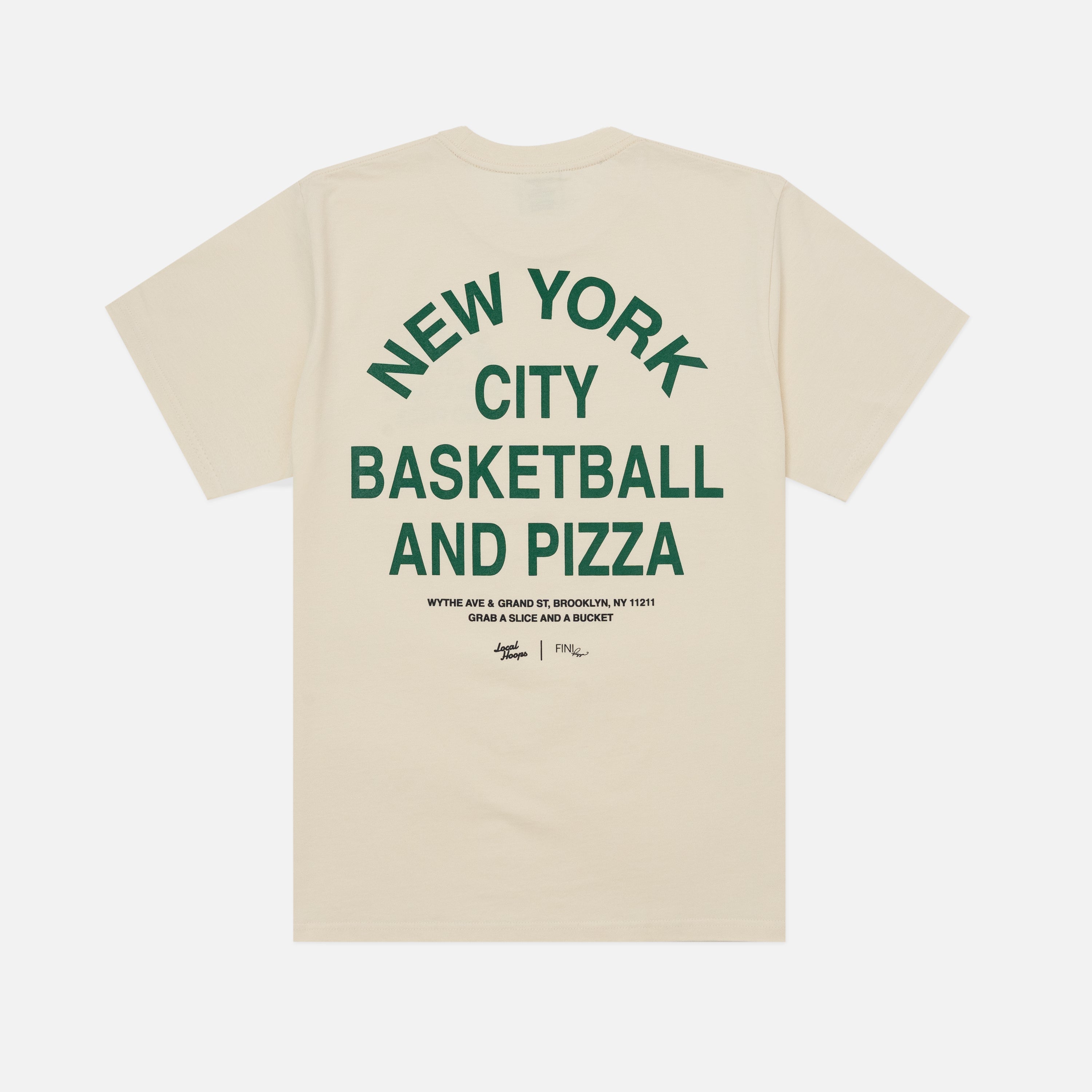 Fini Hoops Tee Cream