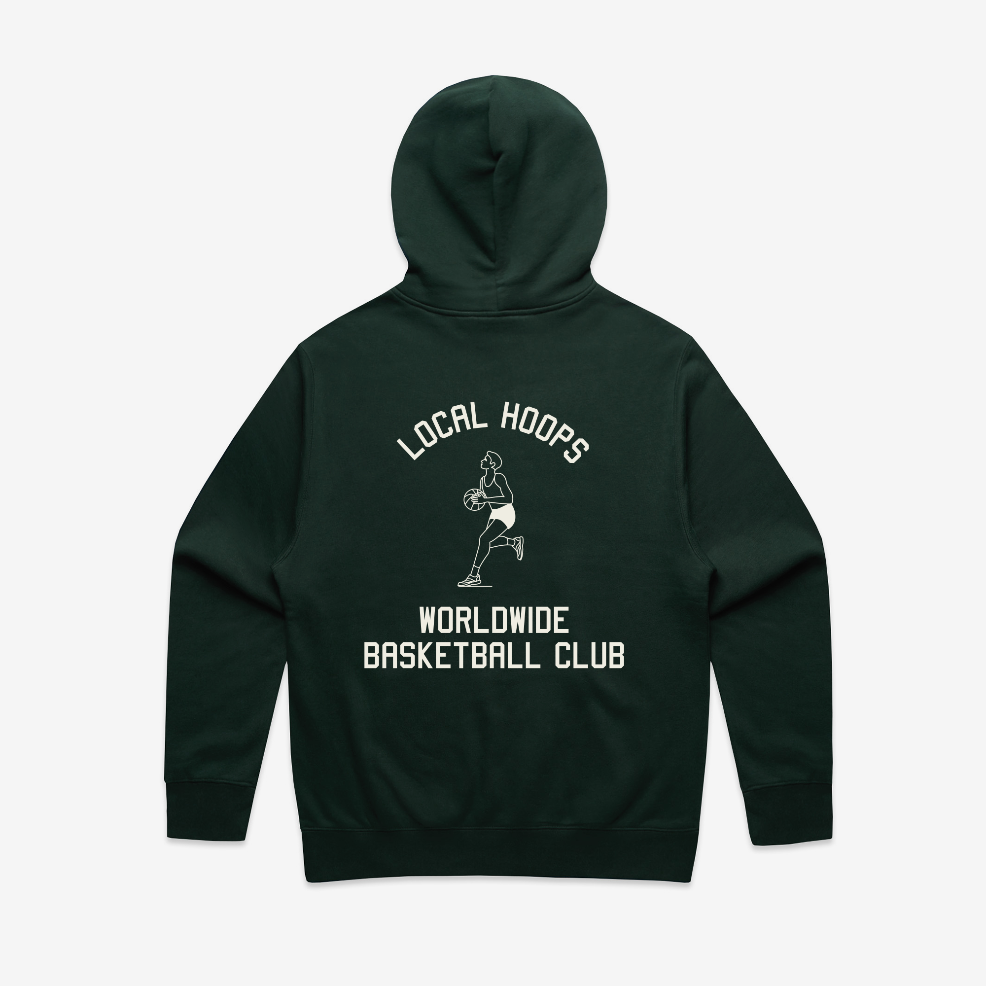 Pine Worldwide Basketball Hoodie