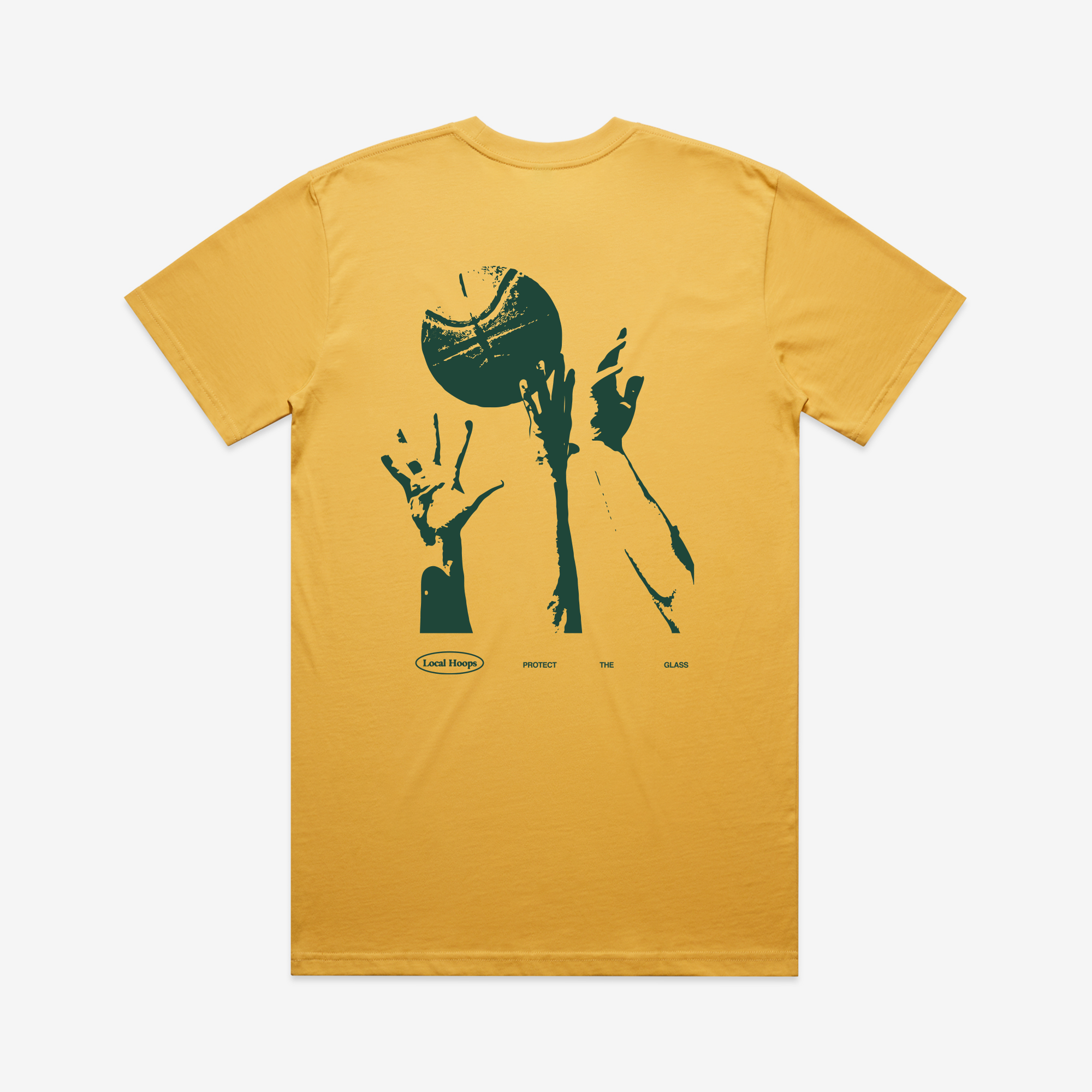 Protect The Glass Tee Sunset Yellow