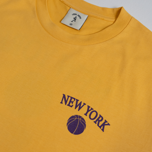 New York Basketball Club Tee Purple & Gold