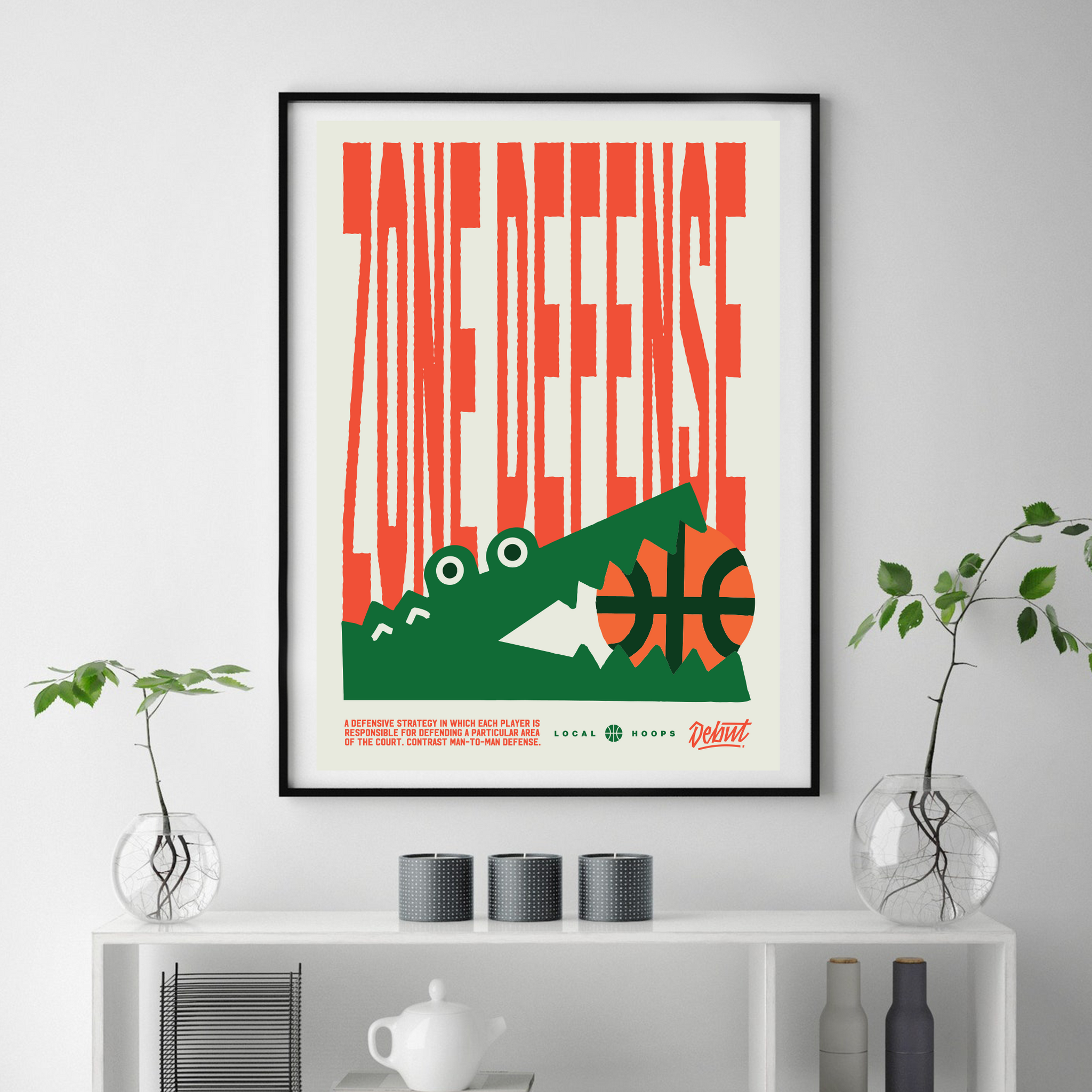 Zone Defense by Jorge Espinoza