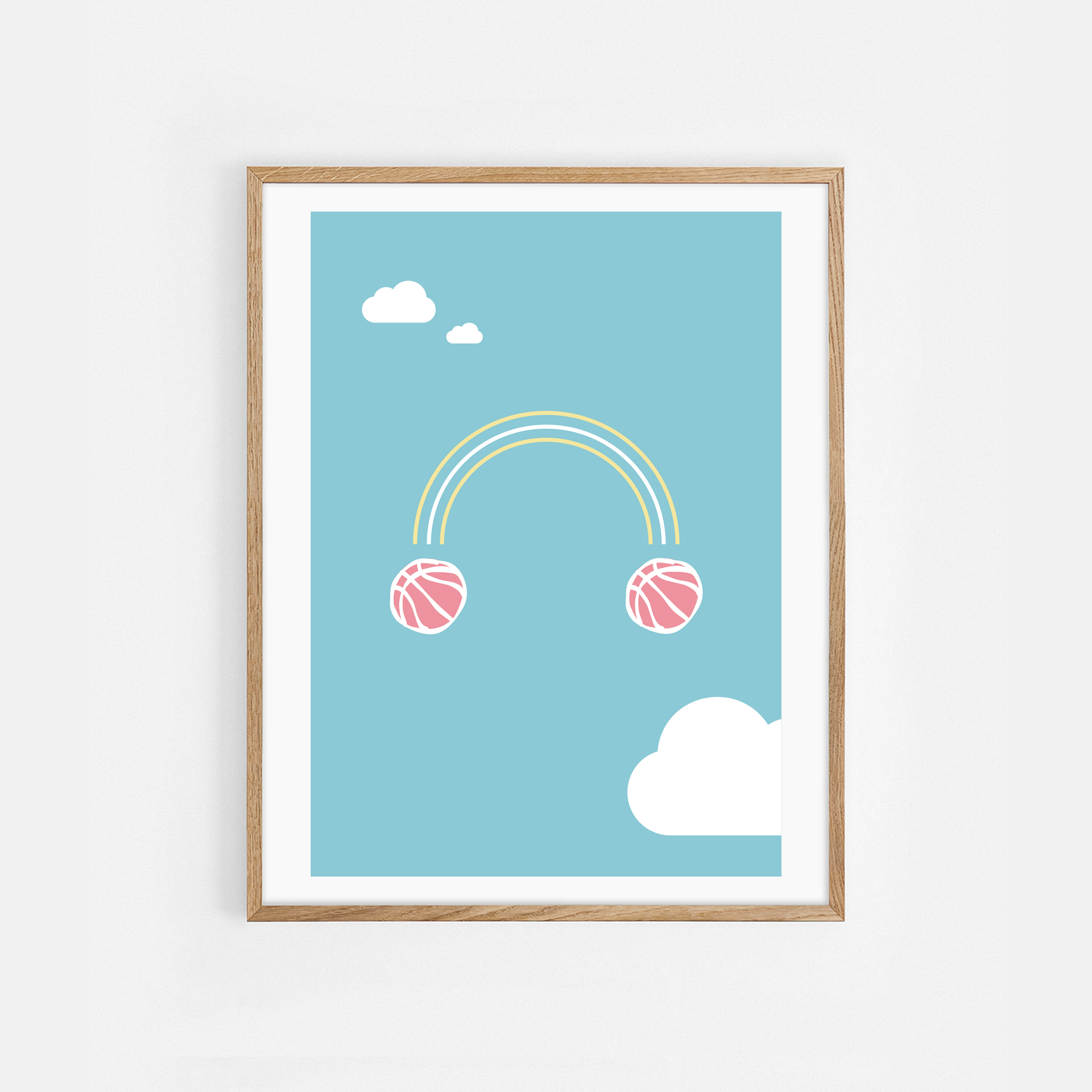 In The Clouds Print