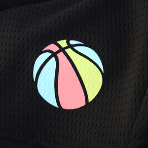 Black Logo Ball Practice Shorts